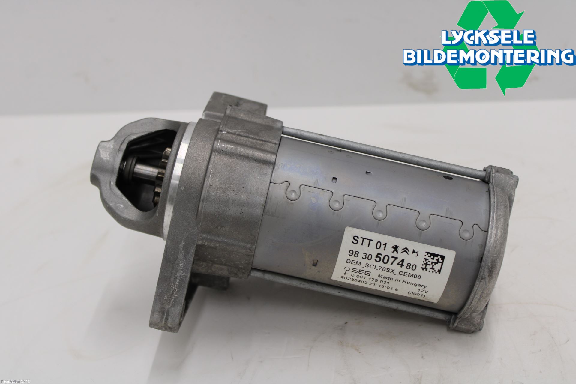 Peugeot 308/E-308 21- Startmotor