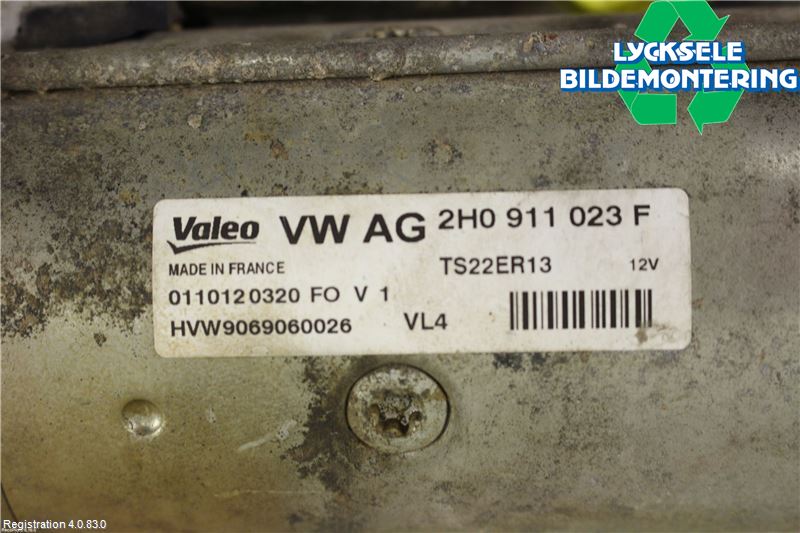 Volkswagen VW CRAFTER 06-16 Startmotor Diesel
