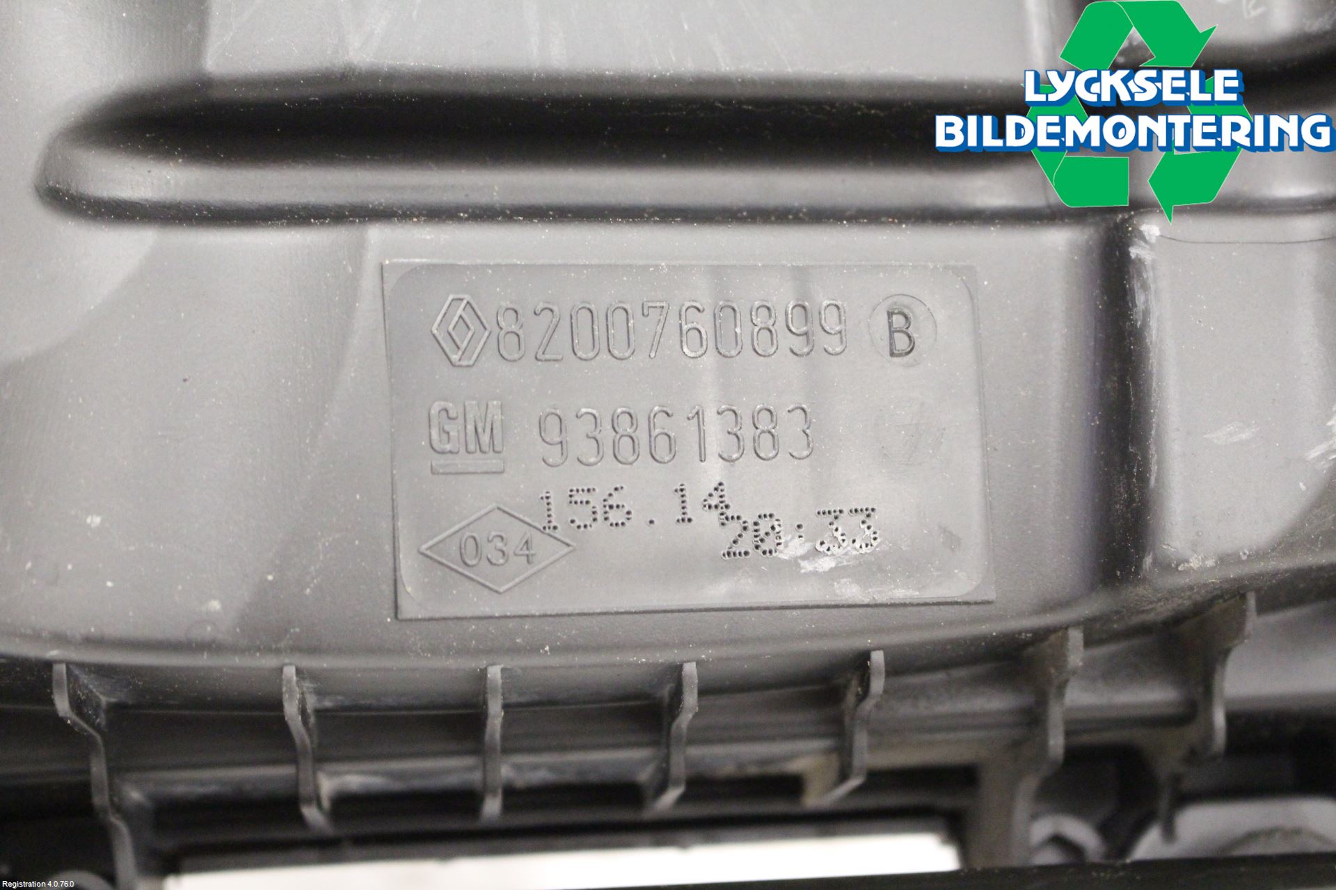 Opel VIVARO 01-14 Luftrenare