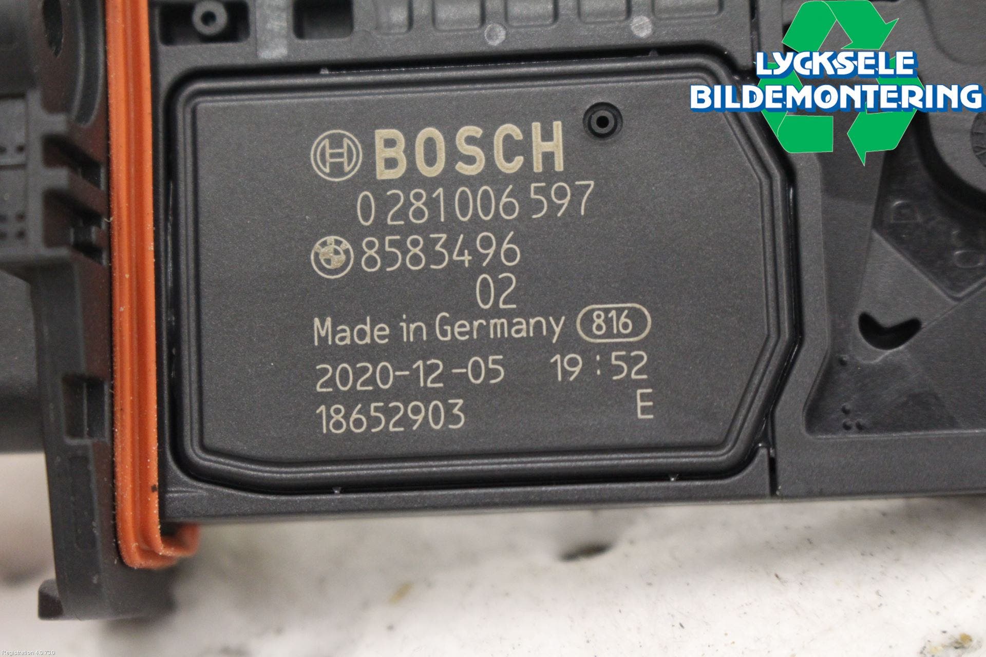 BMW 3 G20/G21/G80/G81 19- Injluftmassamätare