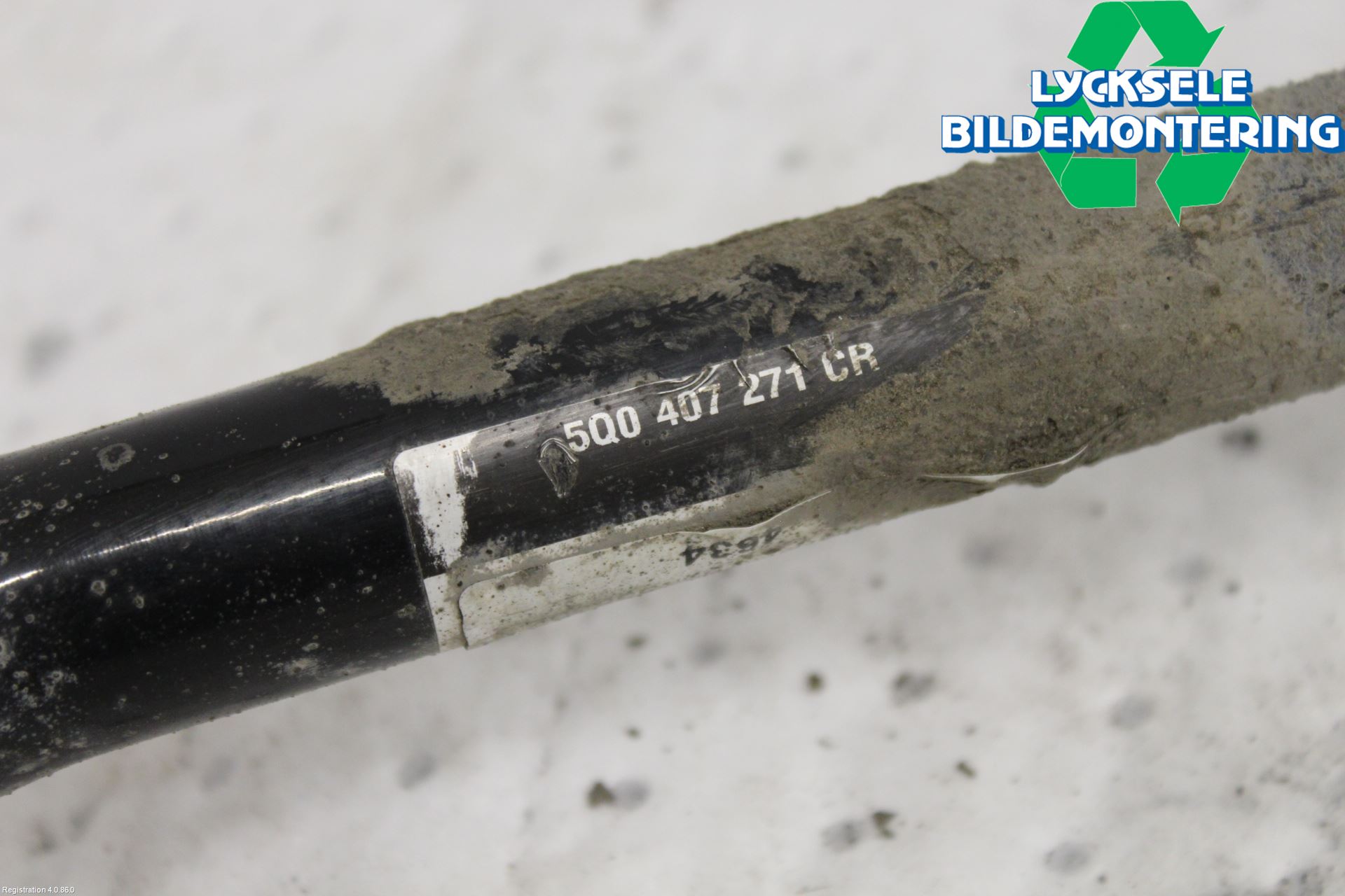 Volkswagen VW GOLF / E-GOLF VII 13-20 Drivaxel Fram Vänster