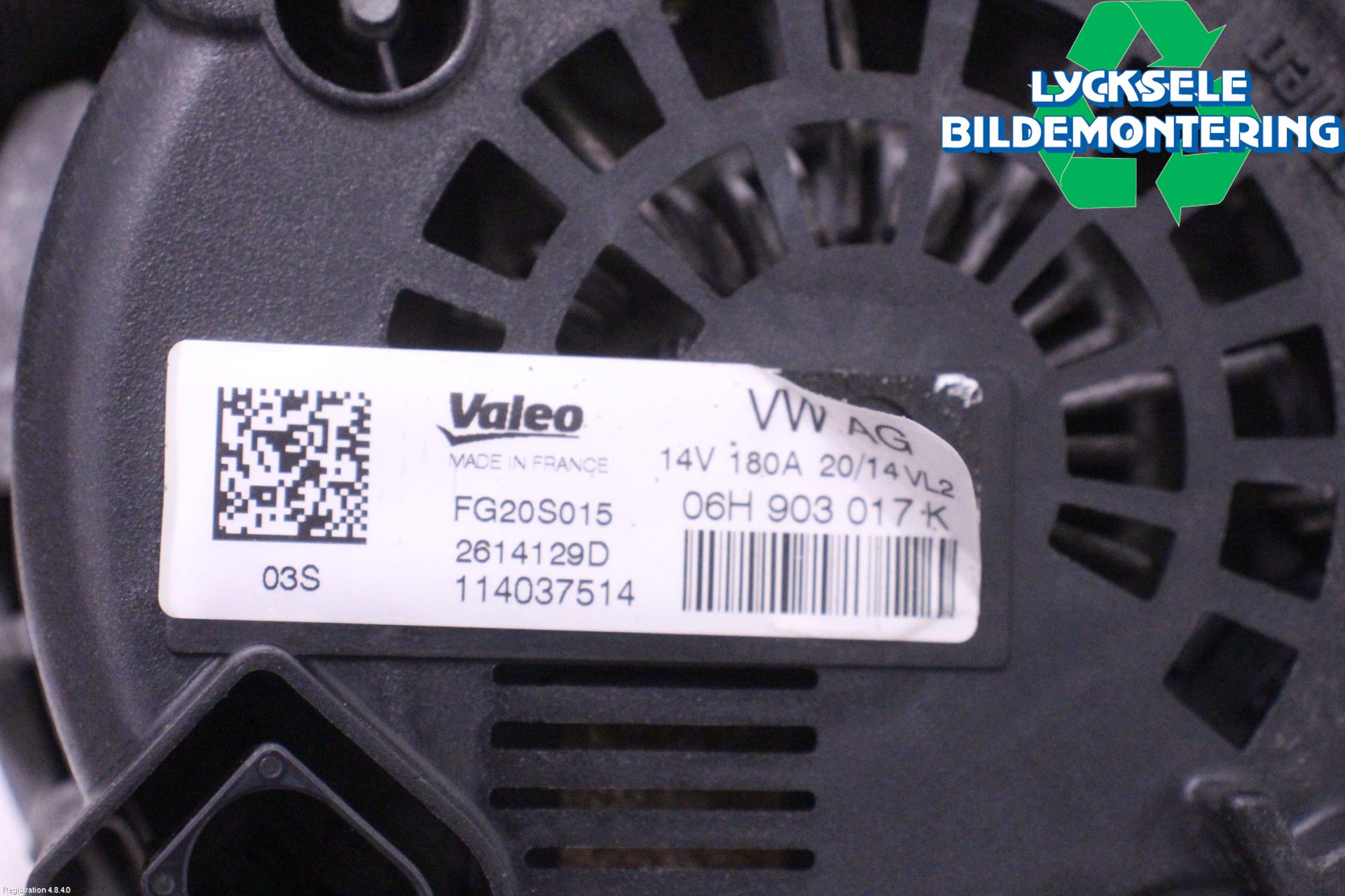 Audi A4 12-15 Generator