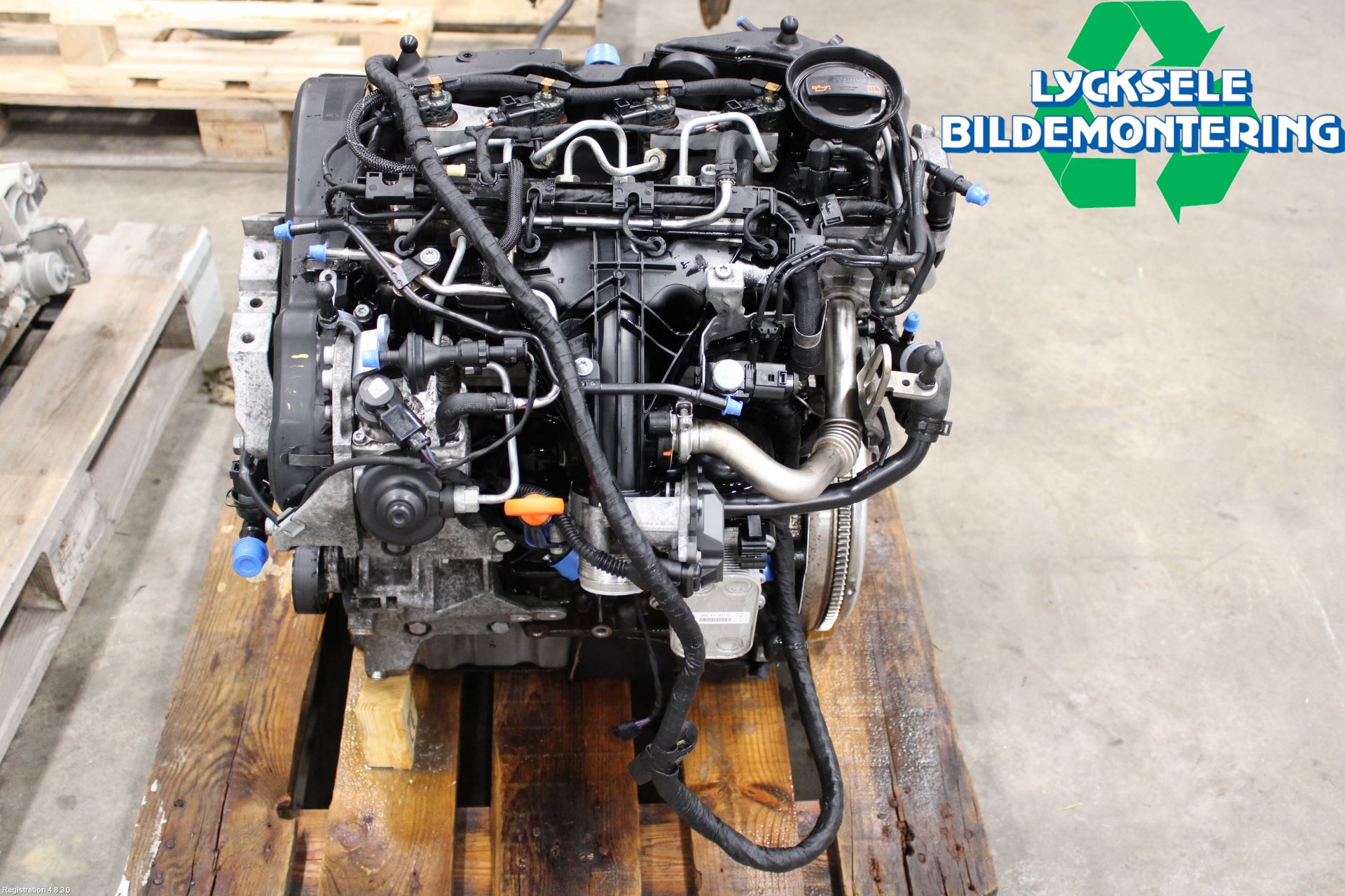 Skoda SUPERB 09-15 Motor Diesel