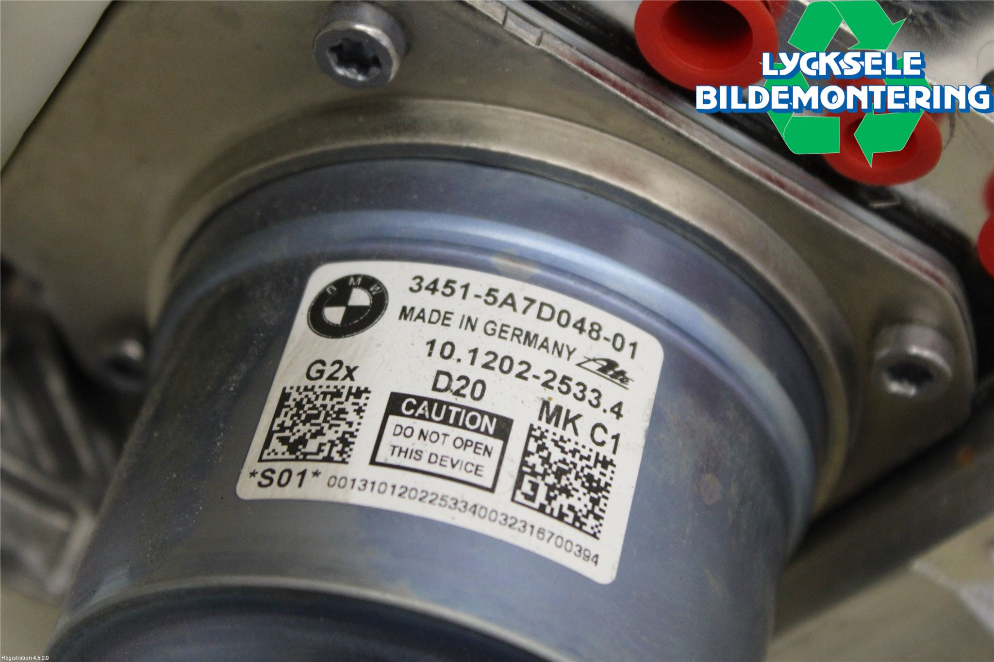 BMW 4/i4 G26 GRAN COUPÉ 21- Bromsservo