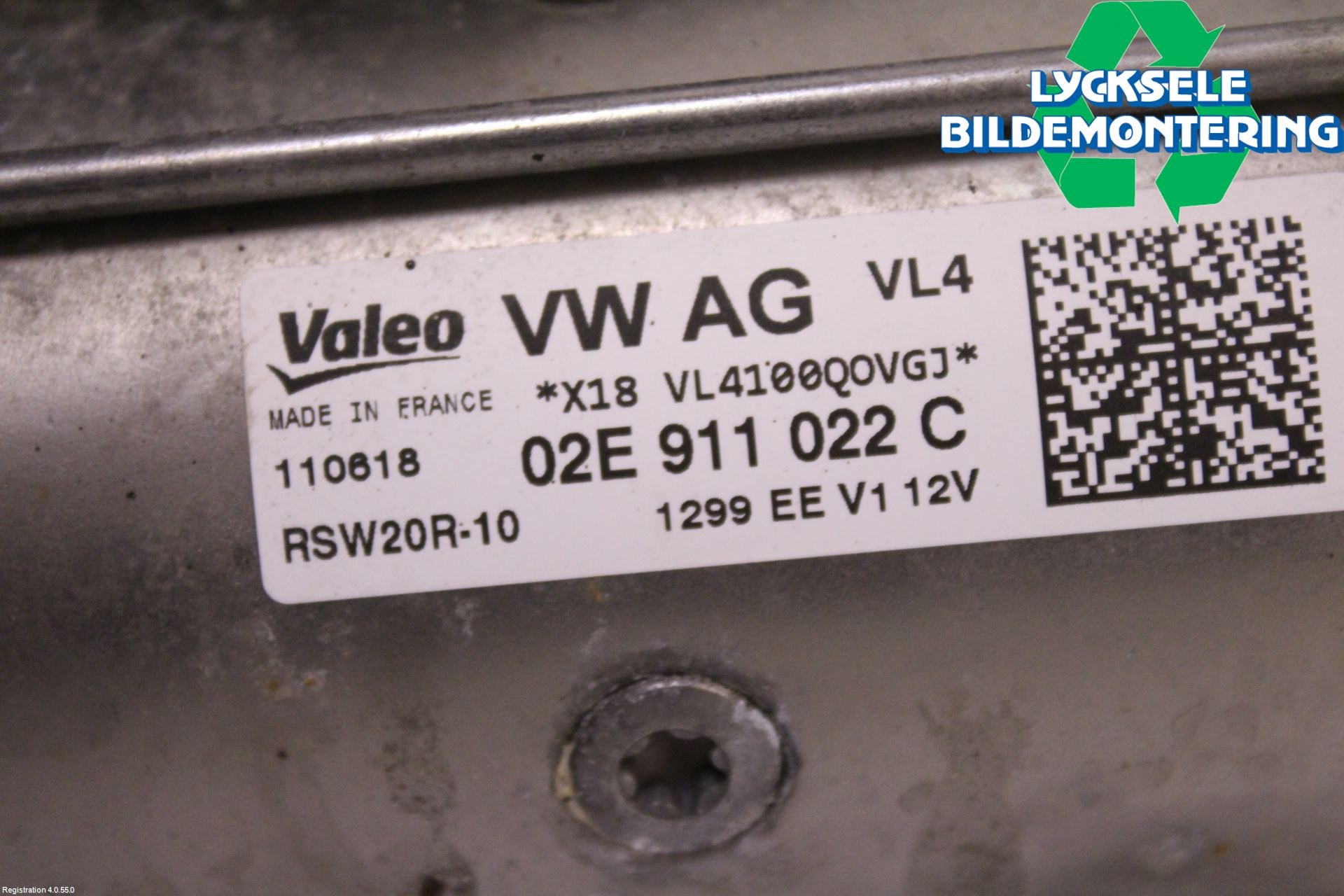 Volkswagen VW PASSAT 15-19 Startmotor Diesel