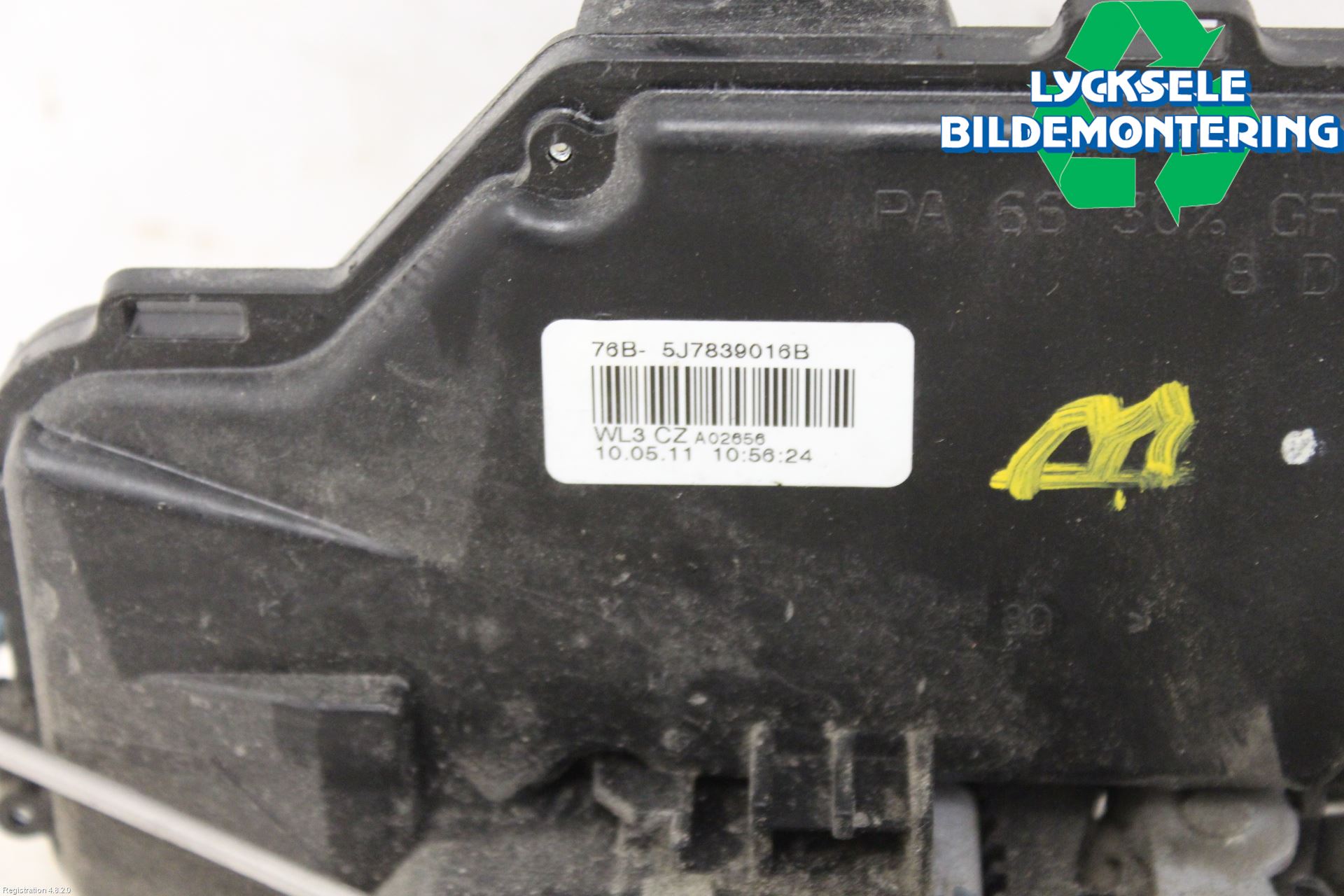 Skoda PRAKTIK Låskista-Dörrlås