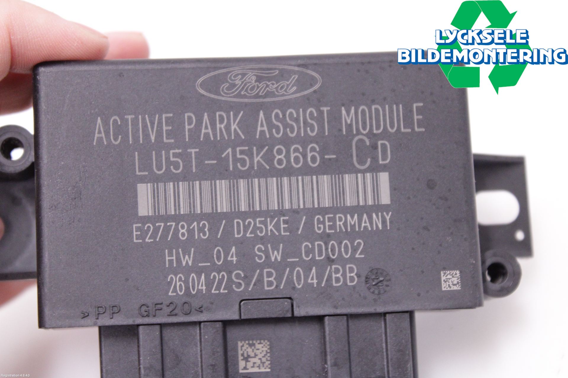 Ford KUGA/KUGA PHEZ/FHEV 20- Styrenhet Parkeringshjälp