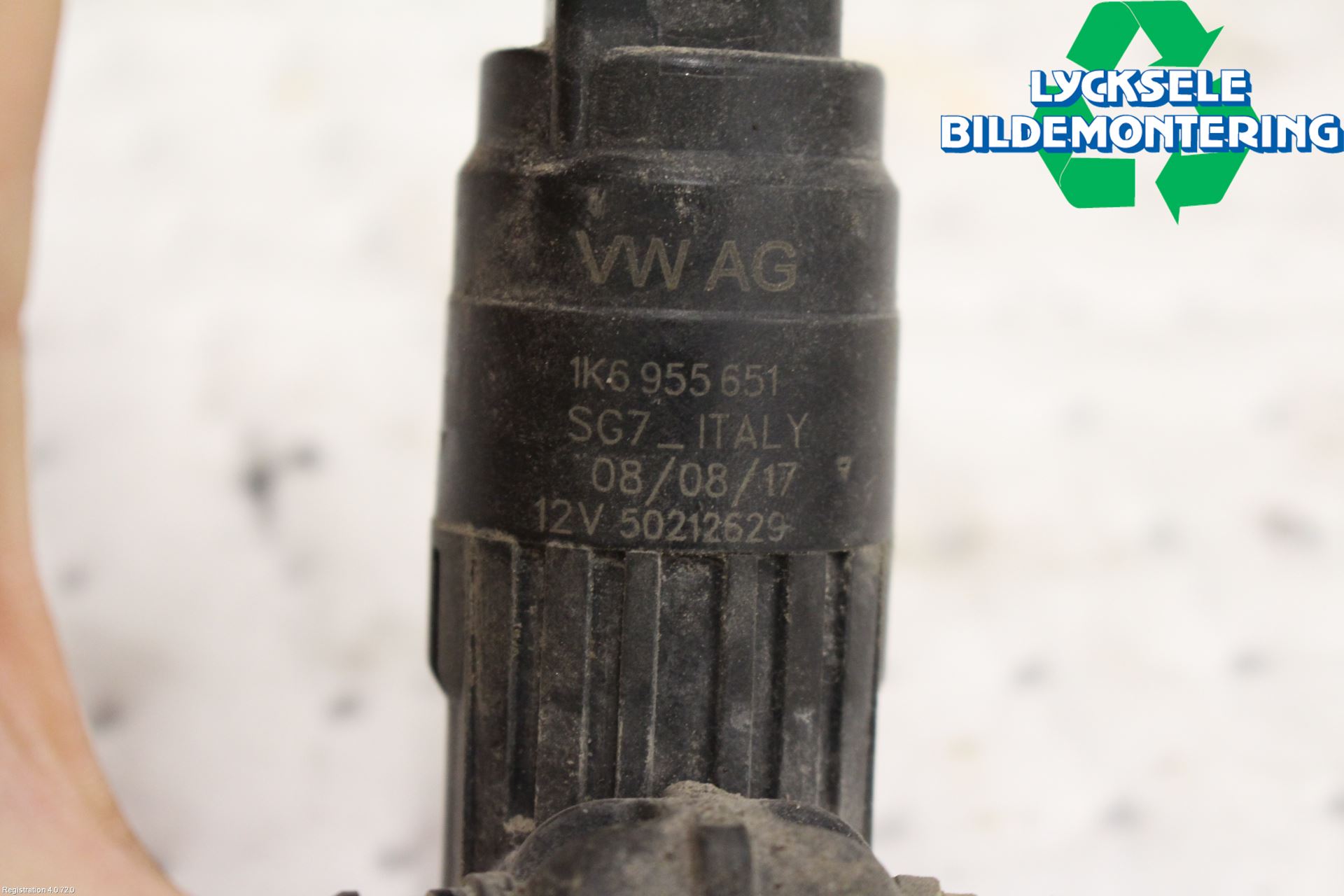 Skoda OCTAVIA (5E) 13-20 Spolarpump Vindruta