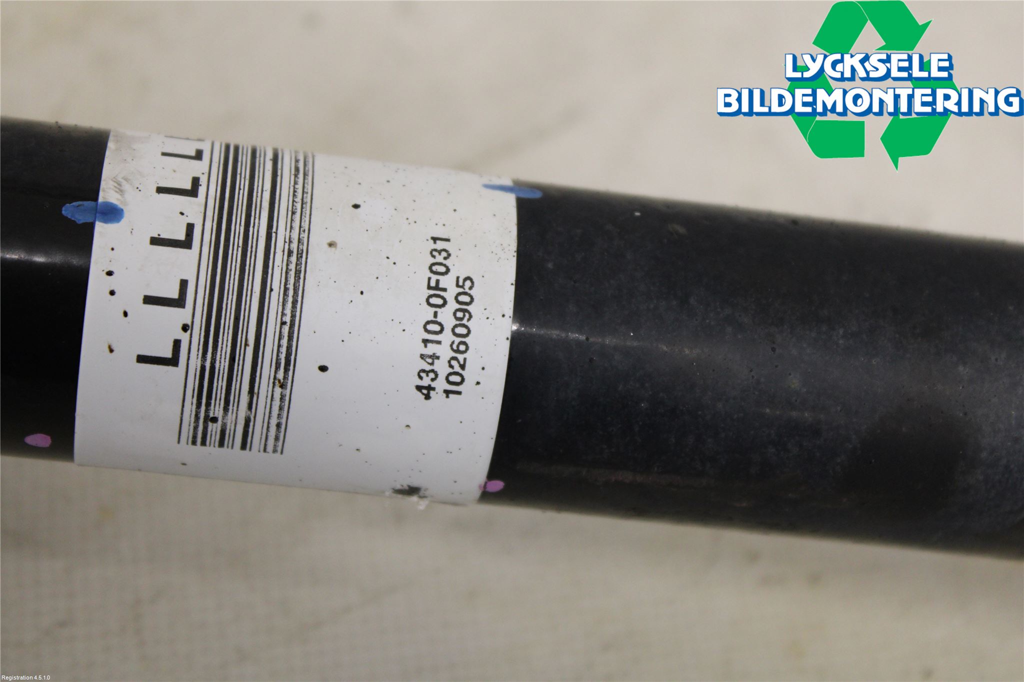 Toyota VERSO 09-18 Drivaxel Fram Höger