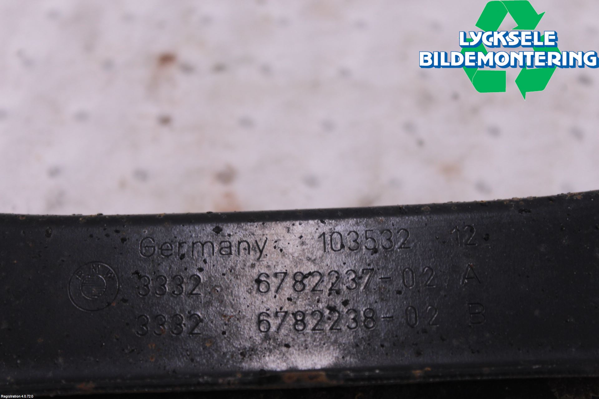 BMW X1 E84 10-15 Bärarm Bak Övre Vänster
