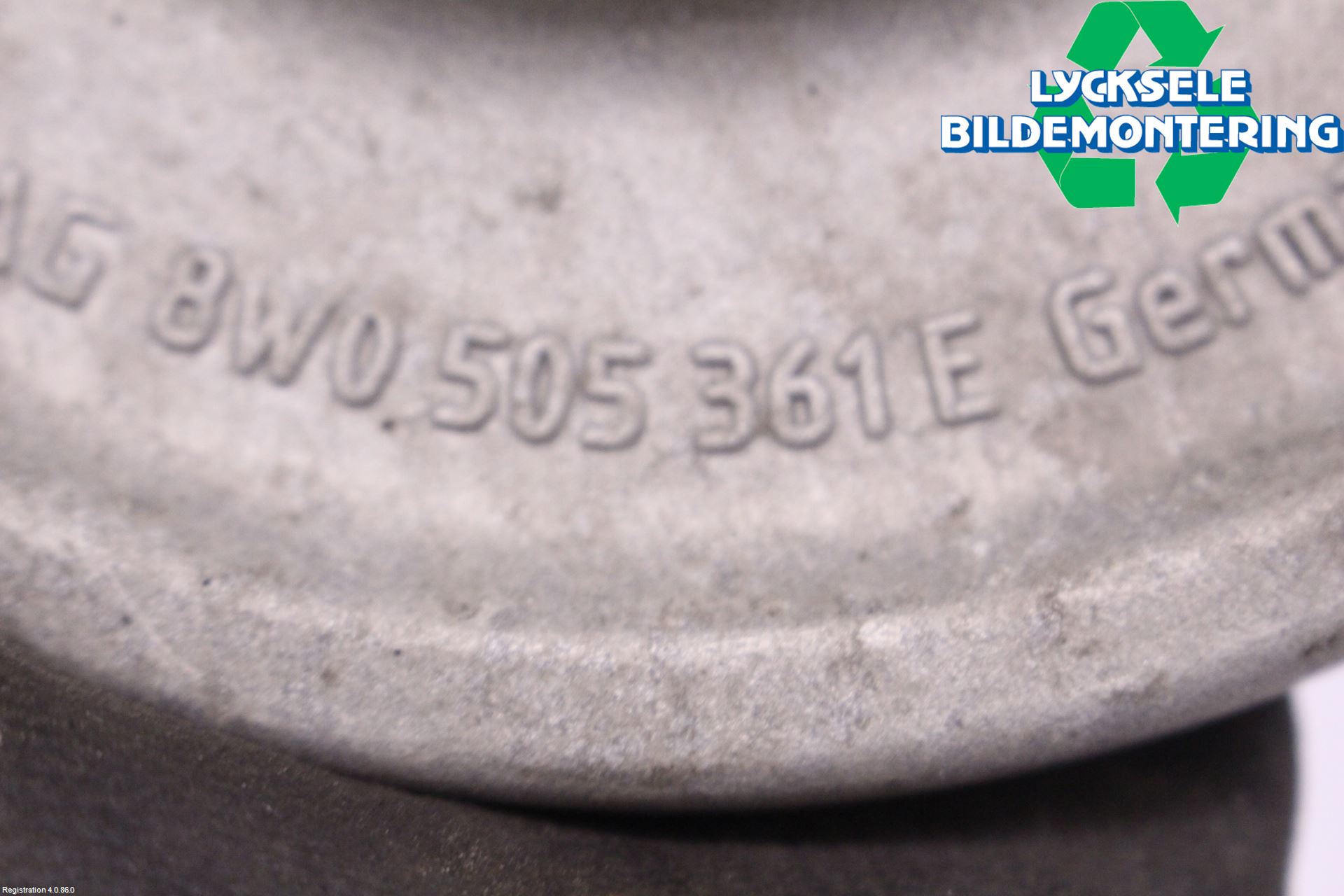 Audi A4/S4 B9 20- Bärarm Bak Vänster