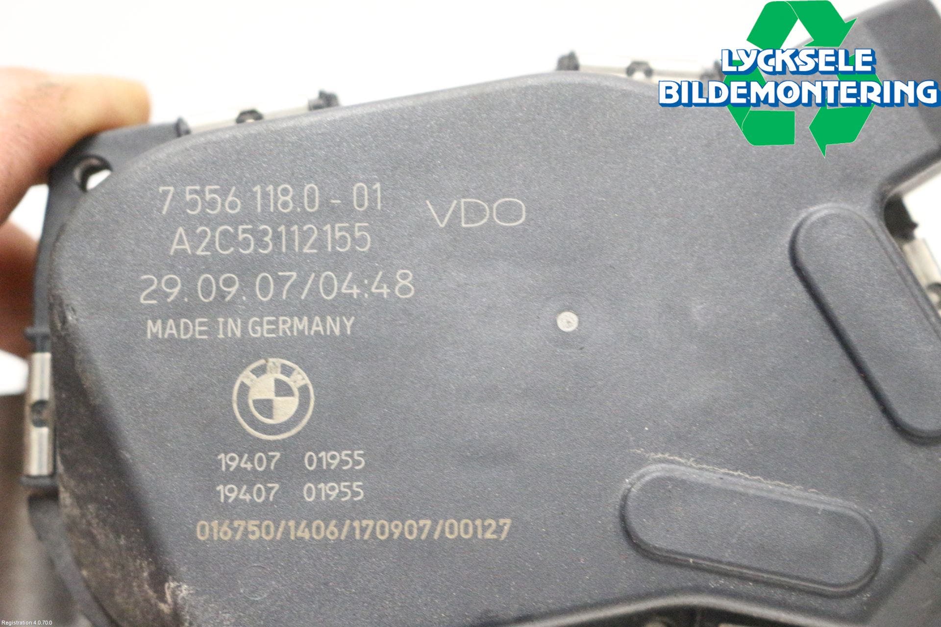 BMW 3 E90/91 SED/TOU 05-12 Injspjällhus