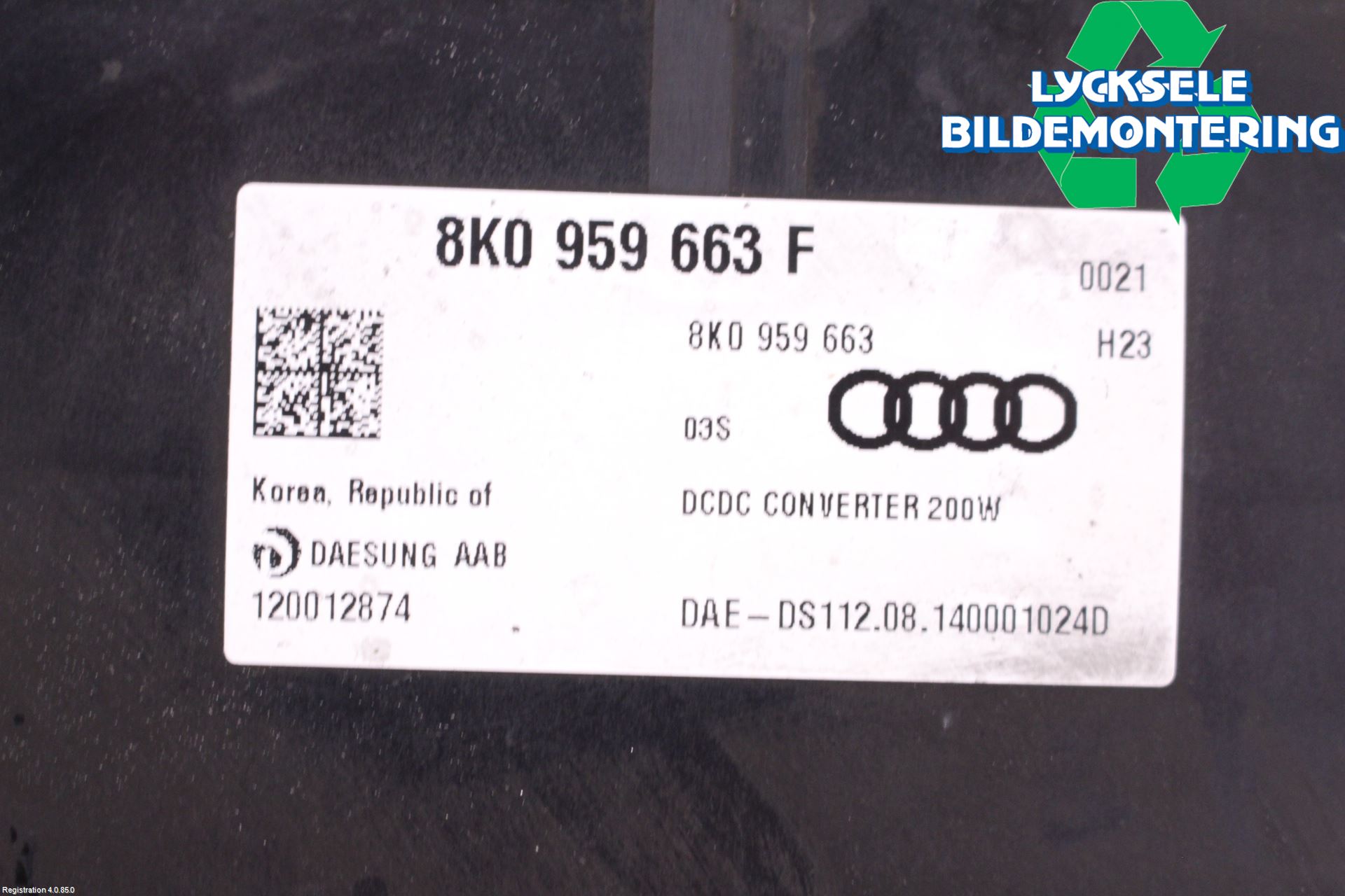 Audi A7/S7 4G 11-17 Styrenhet Övrigt