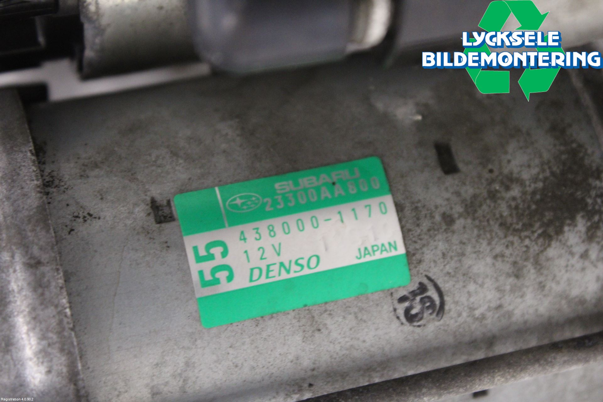 Subaru LEVORG 14-20 Startmotor