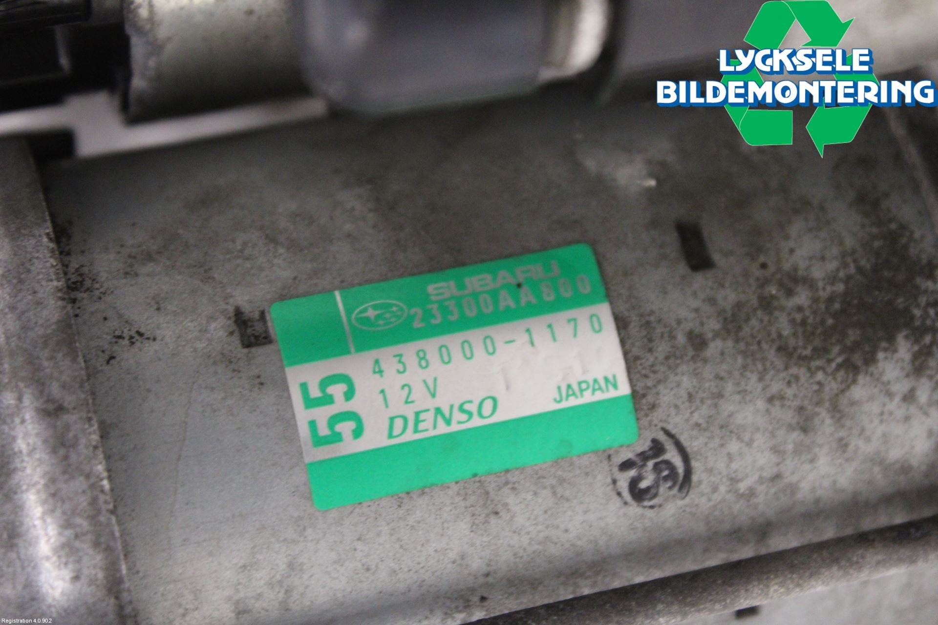 Subaru LEVORG 14-20 Startmotor