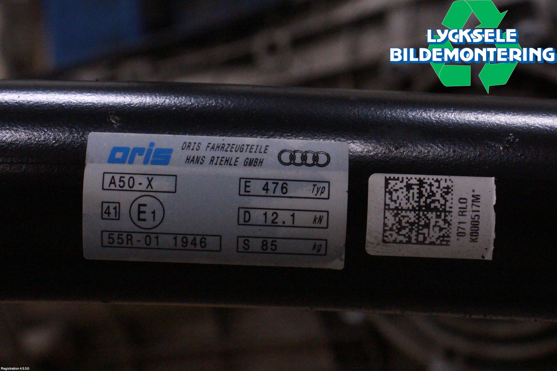 Audi A6/S6 4G 11-18 Dragkrok