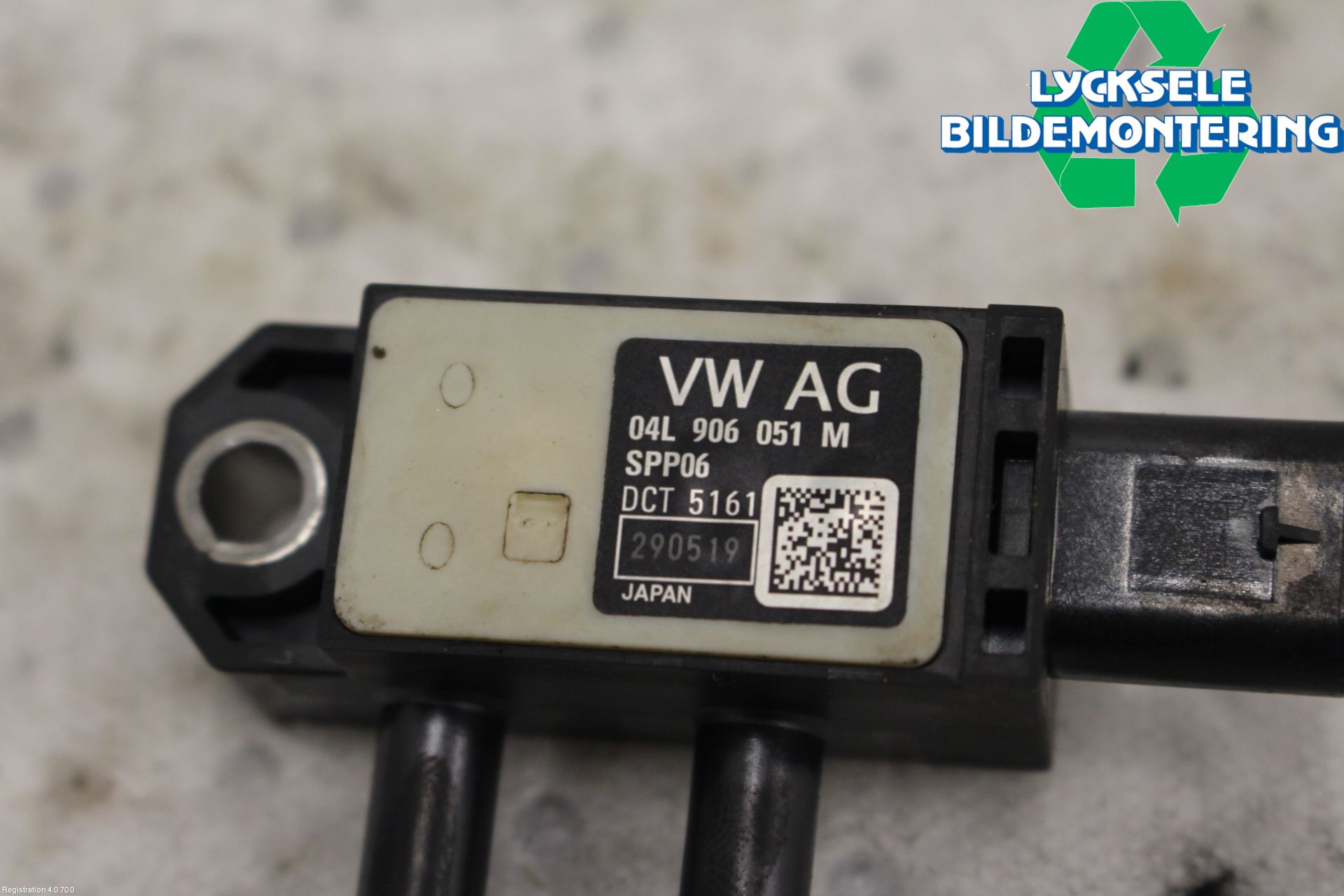Skoda OCTAVIA (5E) 13-20 Givare Temp-Tryck Avgas