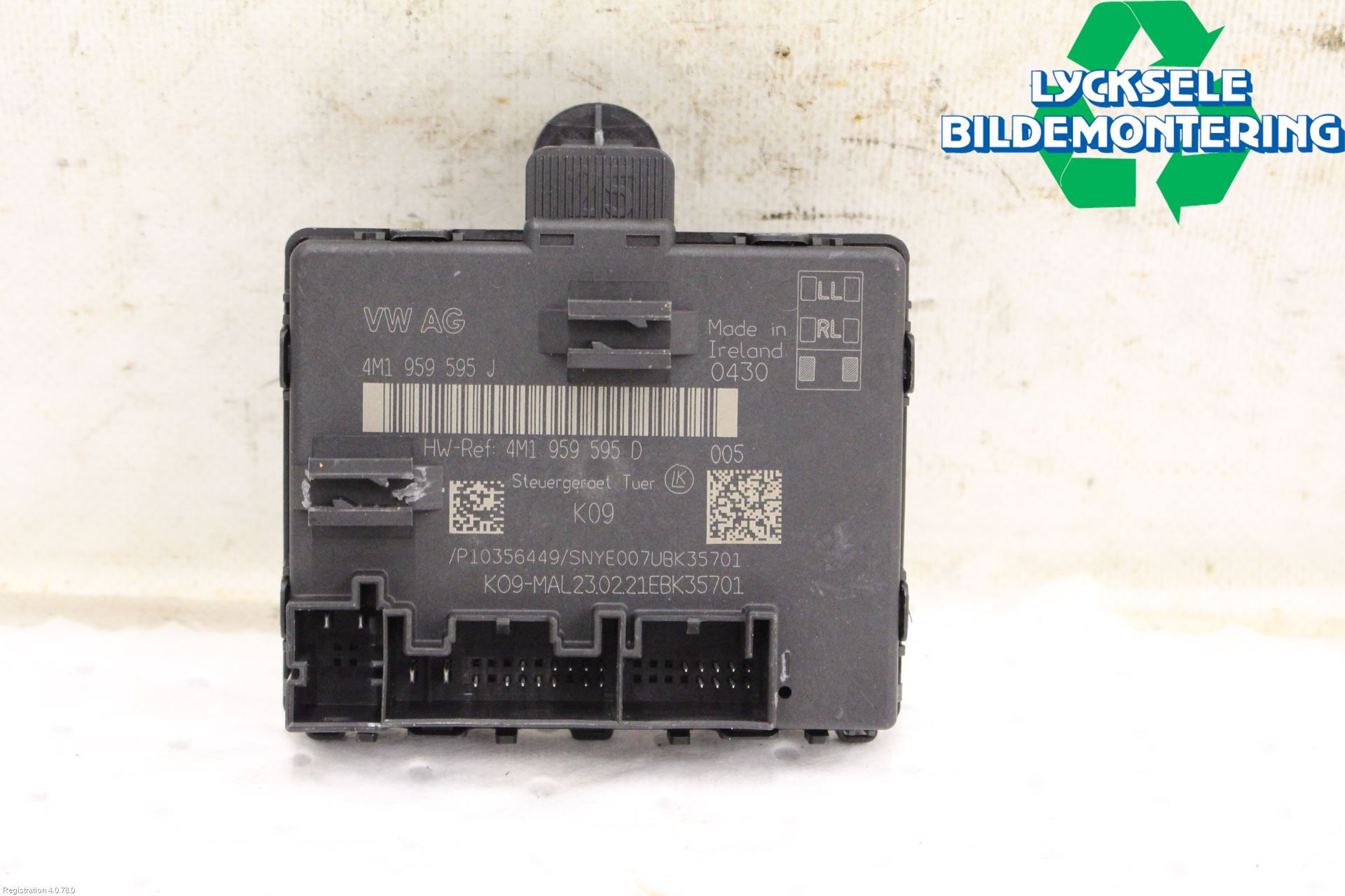 Audi A6 F2/C8 19- Styrenhet Dörr