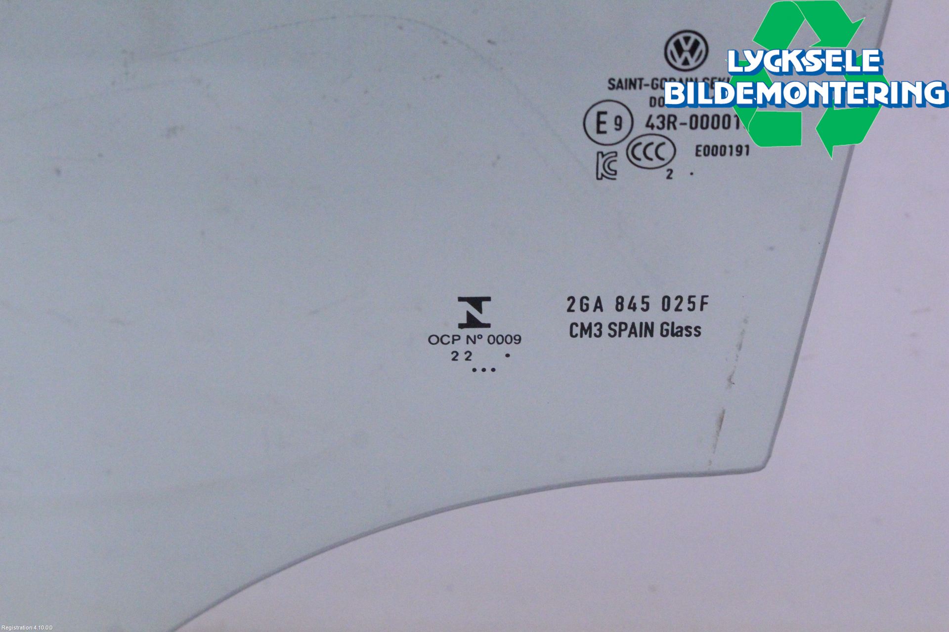 Volkswagen VW T-ROC 18- Dörruta Bak Vänster