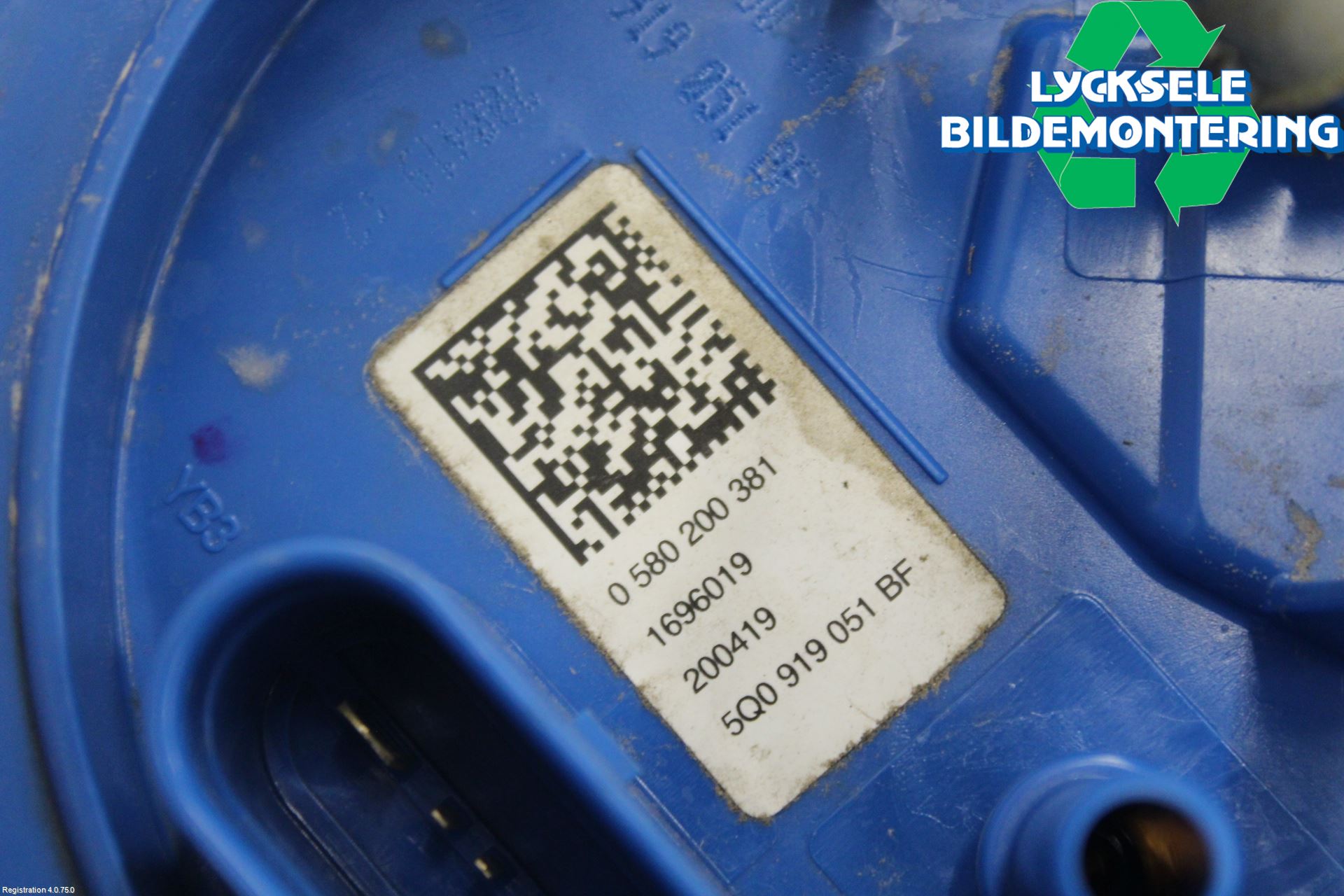 Audi A3/S3 8V 13-20 Bränslepump El