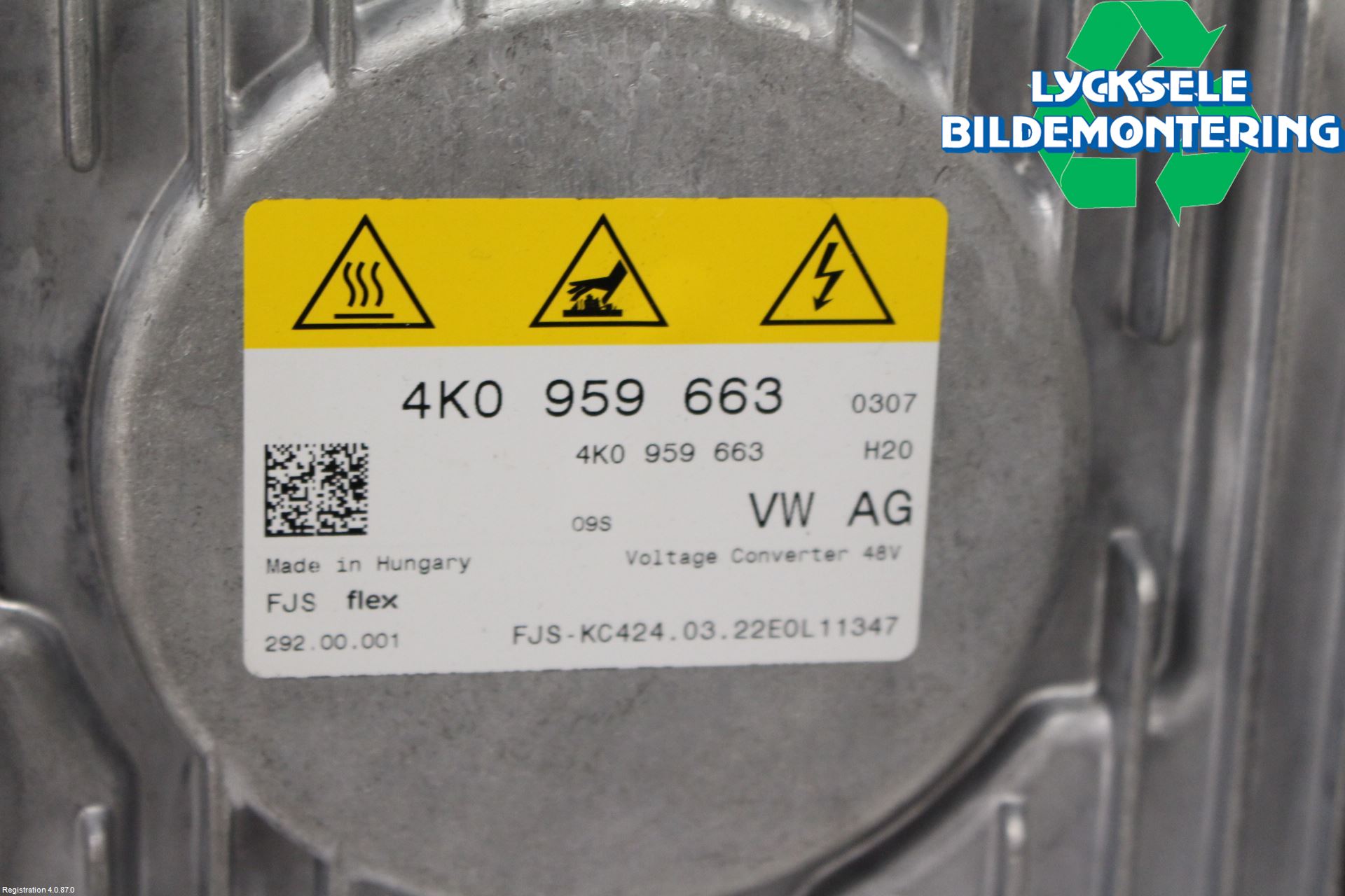 Audi A6 F2/C8 19- Styrenhet Övrigt