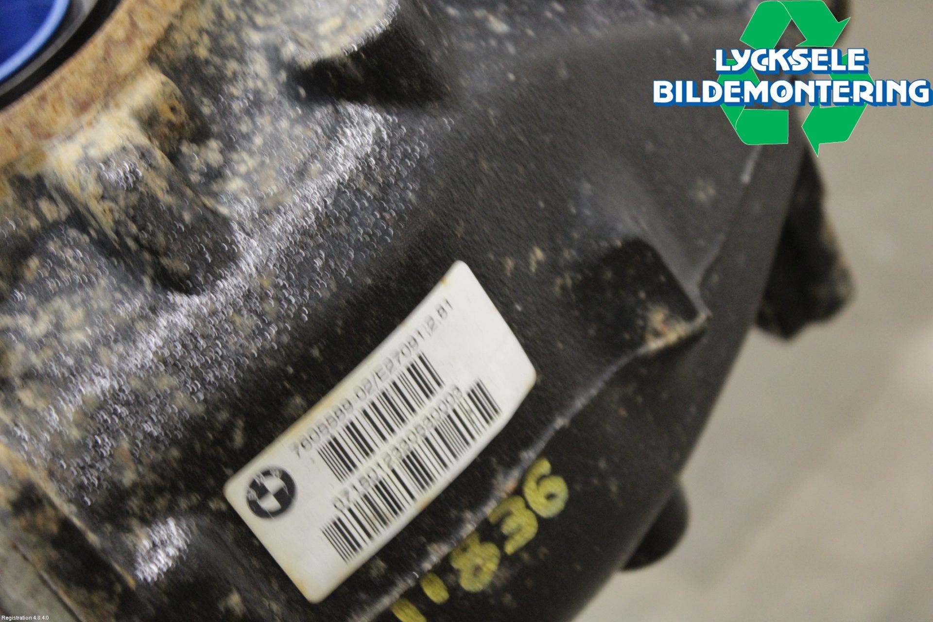 BMW 3 F30/F31/F80 12-19 Bakväxel-Diff