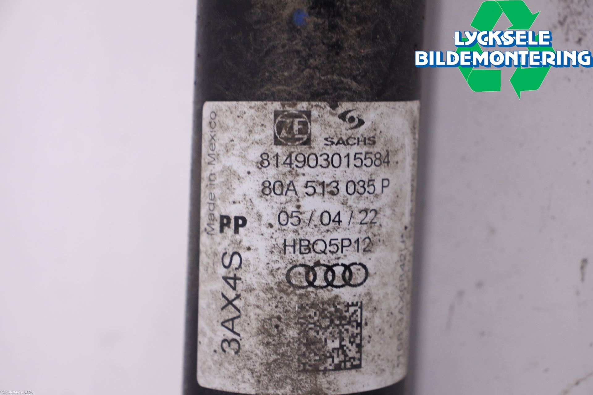 Audi Q5/SQ5 17- Stötdämpare Bak