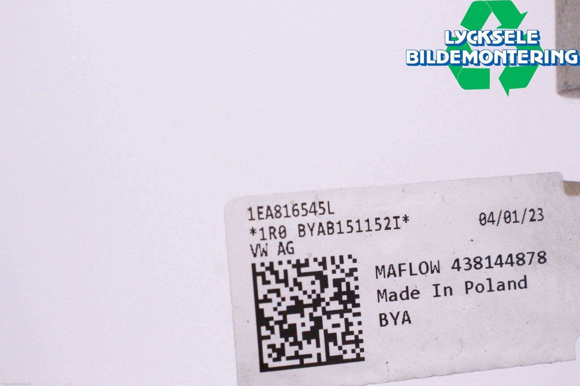 Volkswagen VW ID.4 21- Ac Slang-Rör