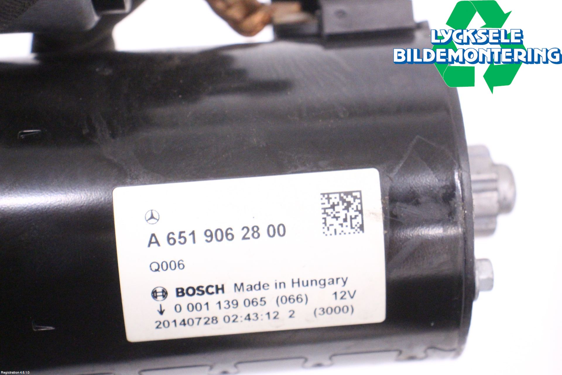 Mercedes-Benz MB C-KLASS (W205) 14-21 Startmotor Diesel