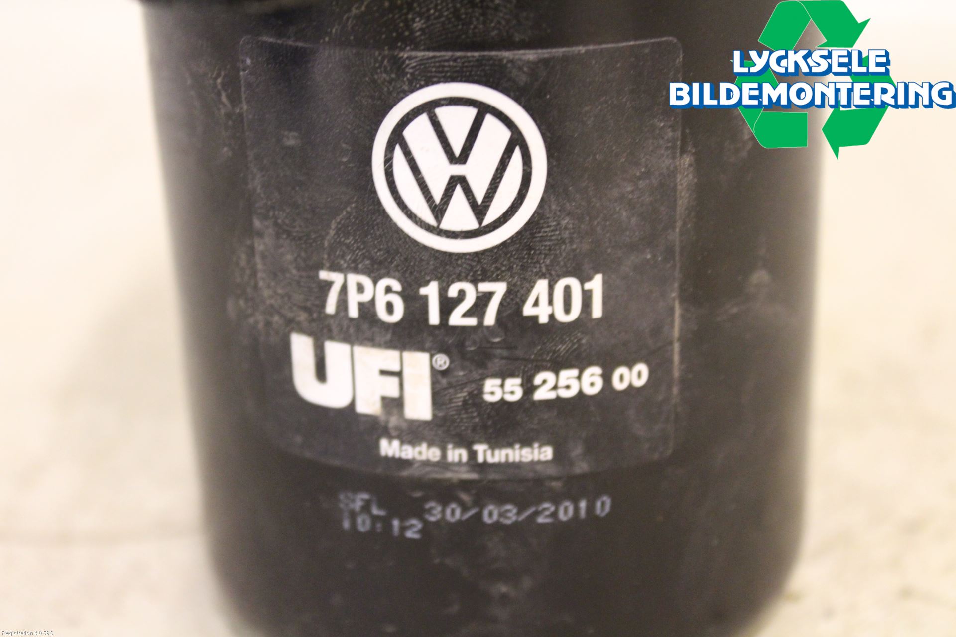 Volkswagen VW TOUAREG 7L 03-10 Bränslefilter-Hållare