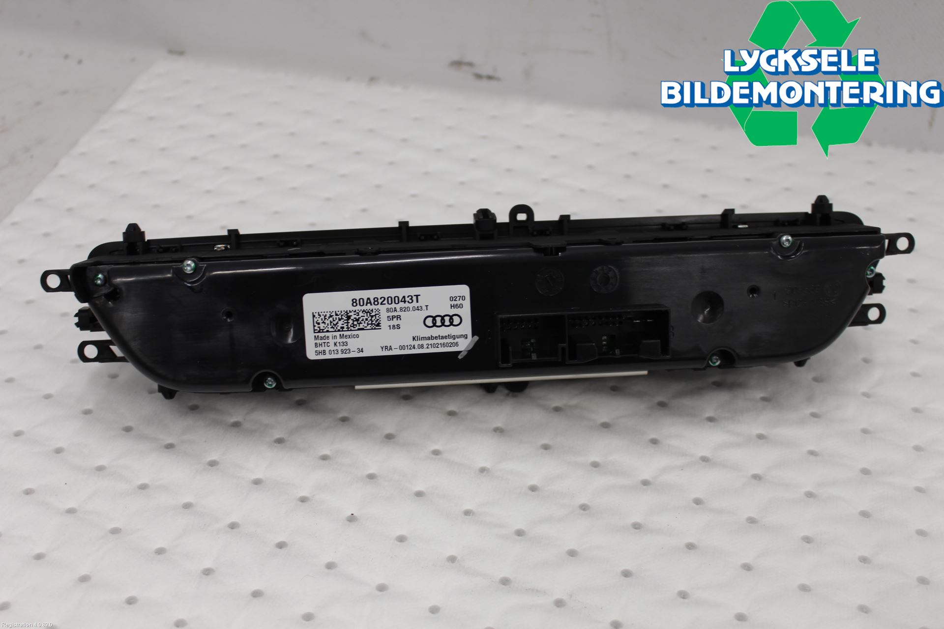 Audi Q5/SQ5 17- Ac Styrenhet Ac Manöveren