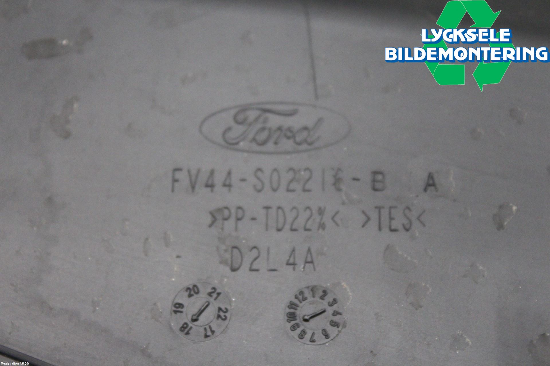 Ford KUGA 17-19 Torpedplåt-Torpedplast