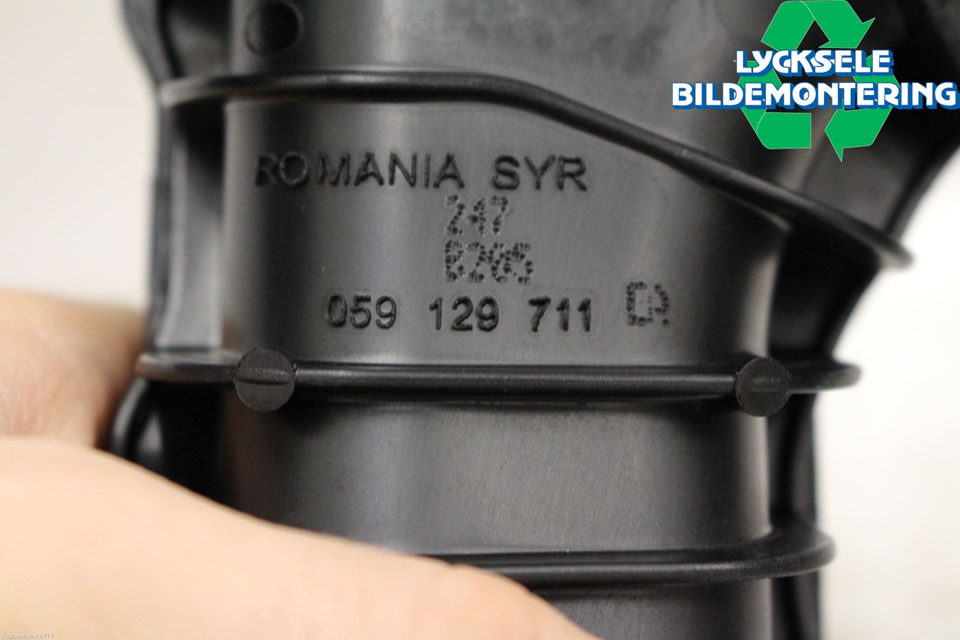 Volkswagen VW AMAROK 2H 10-22 Grenrör Insug