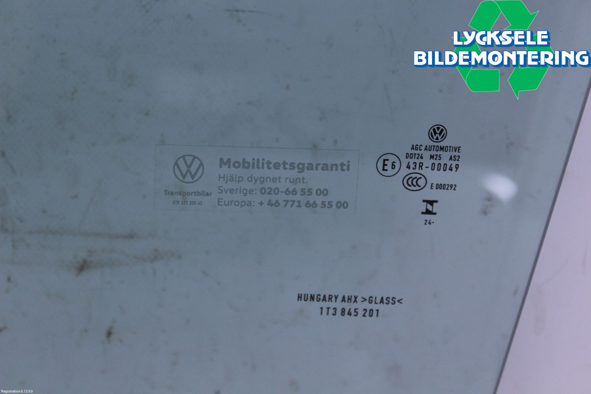 Volkswagen VW ID.5 22- Dörruta Fram Vänster
