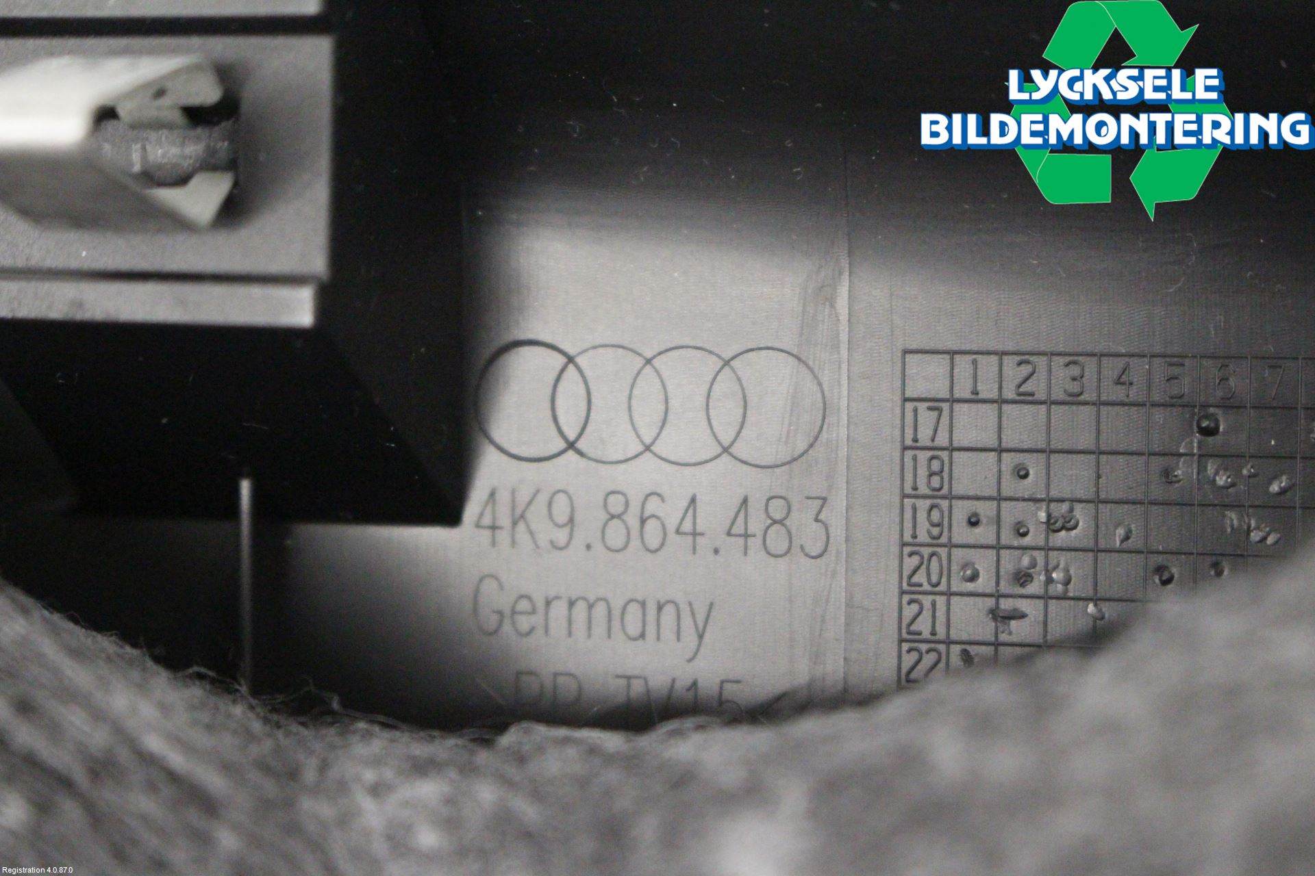 Audi A6 F2/C8 19- List Bak-Baklucka