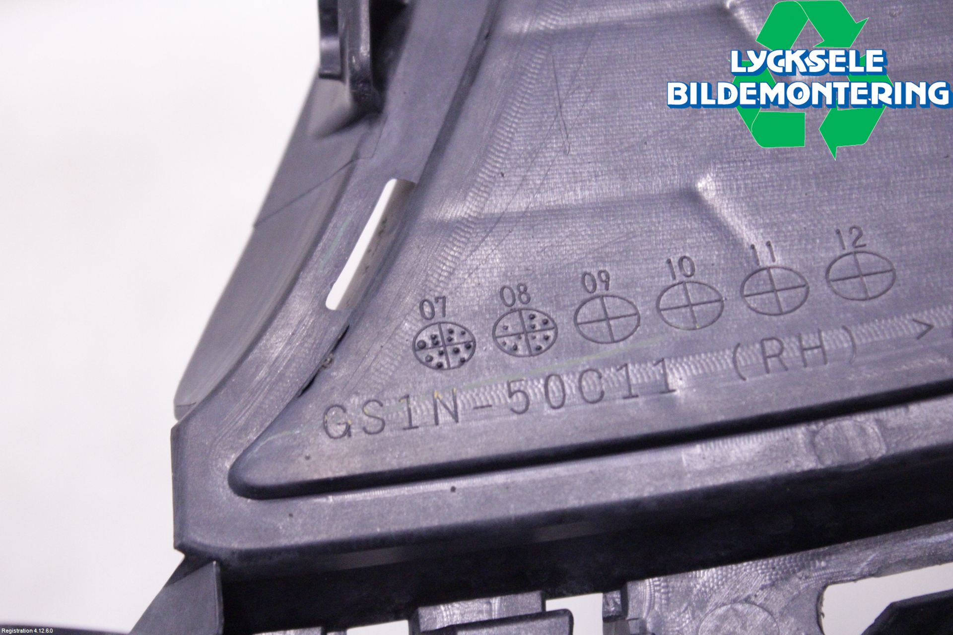 Mazda 6 08-13 Stötfångardel Fram Hö