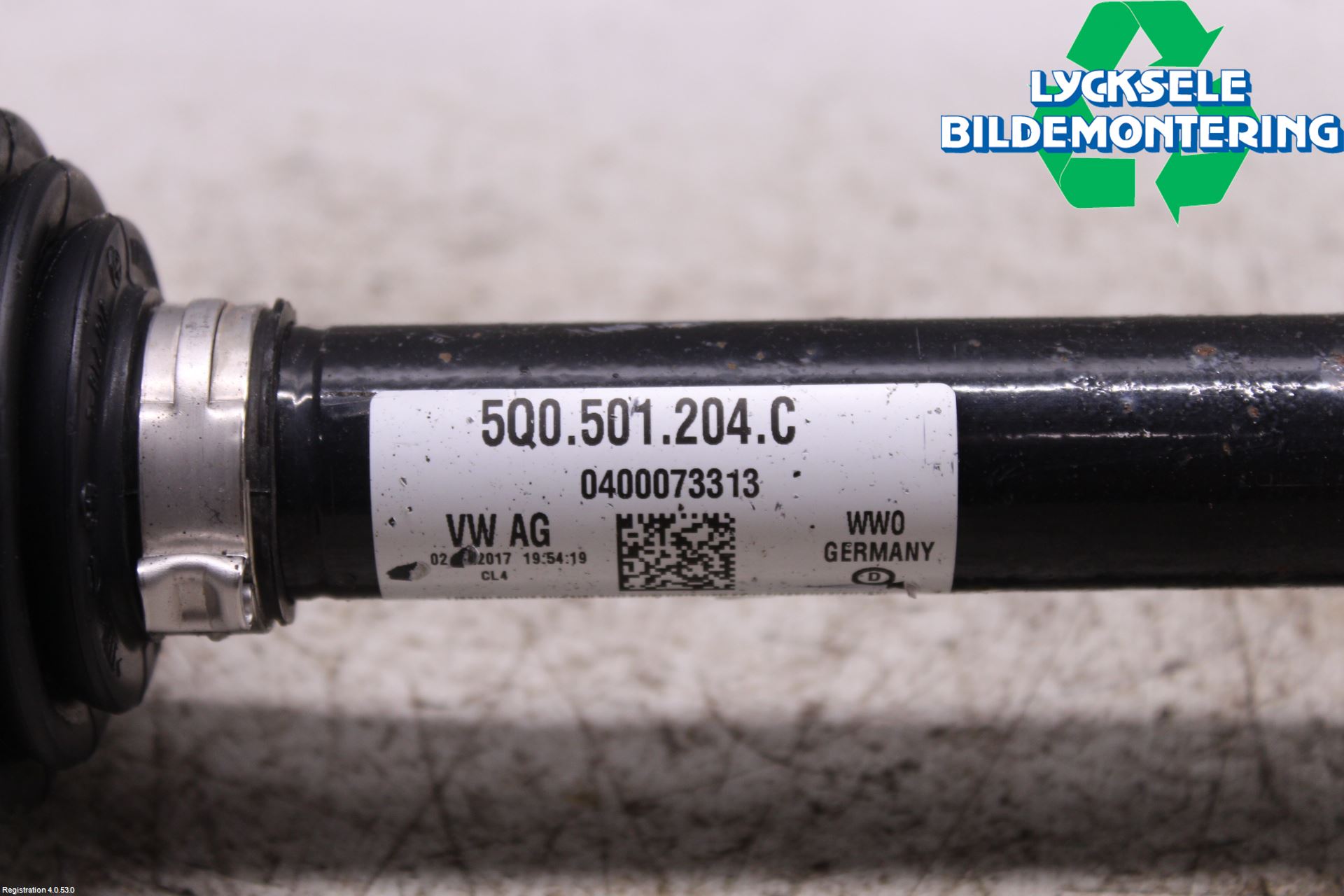 Skoda OCTAVIA (5E) 13-20 Drivaxel Bak Höger