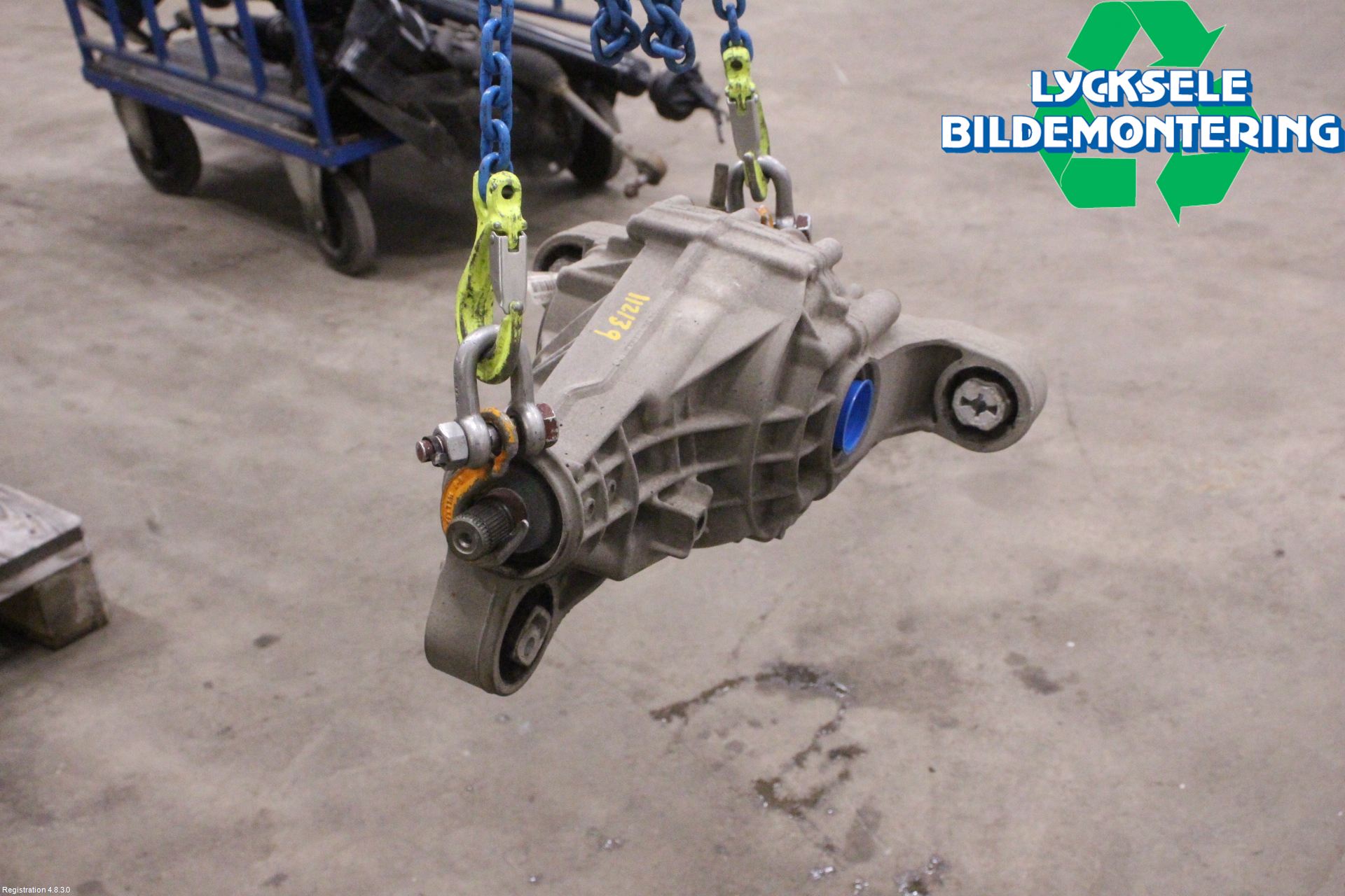 Volkswagen VW TOUAREG 7P 11-18 Bakväxel-Diff