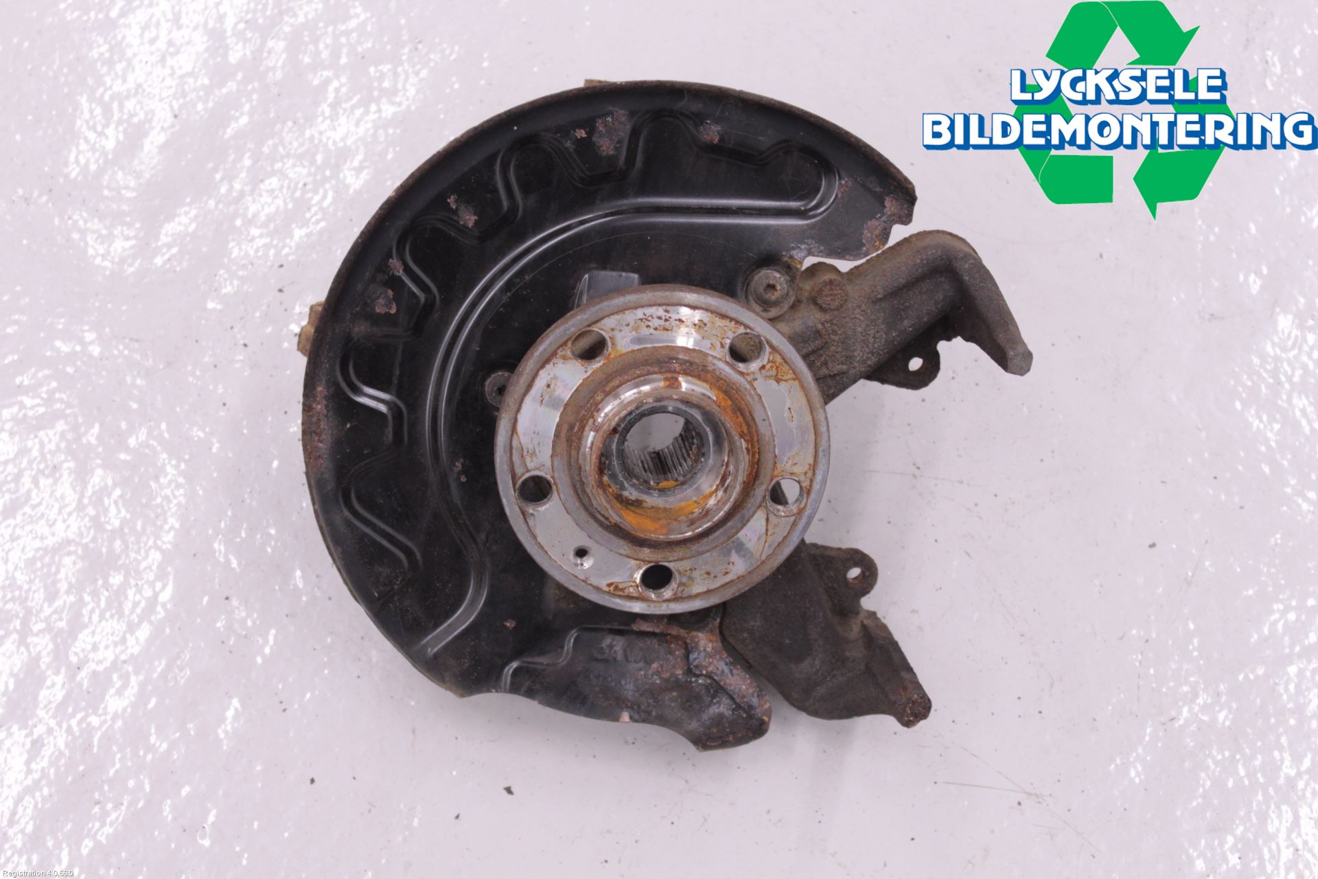 Volkswagen VW POLO 10-17 Styrspindel Lagerhus Hö