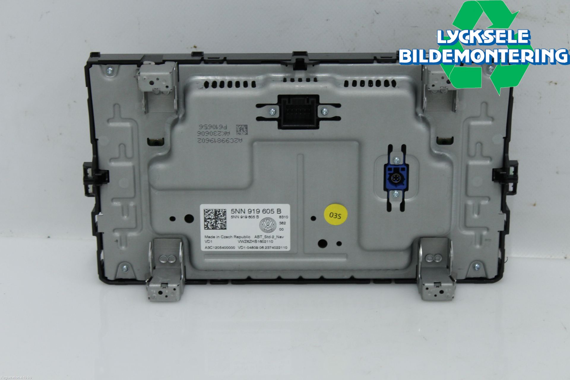 Volkswagen VW T-ROC 18- Multifunktionsdisplay