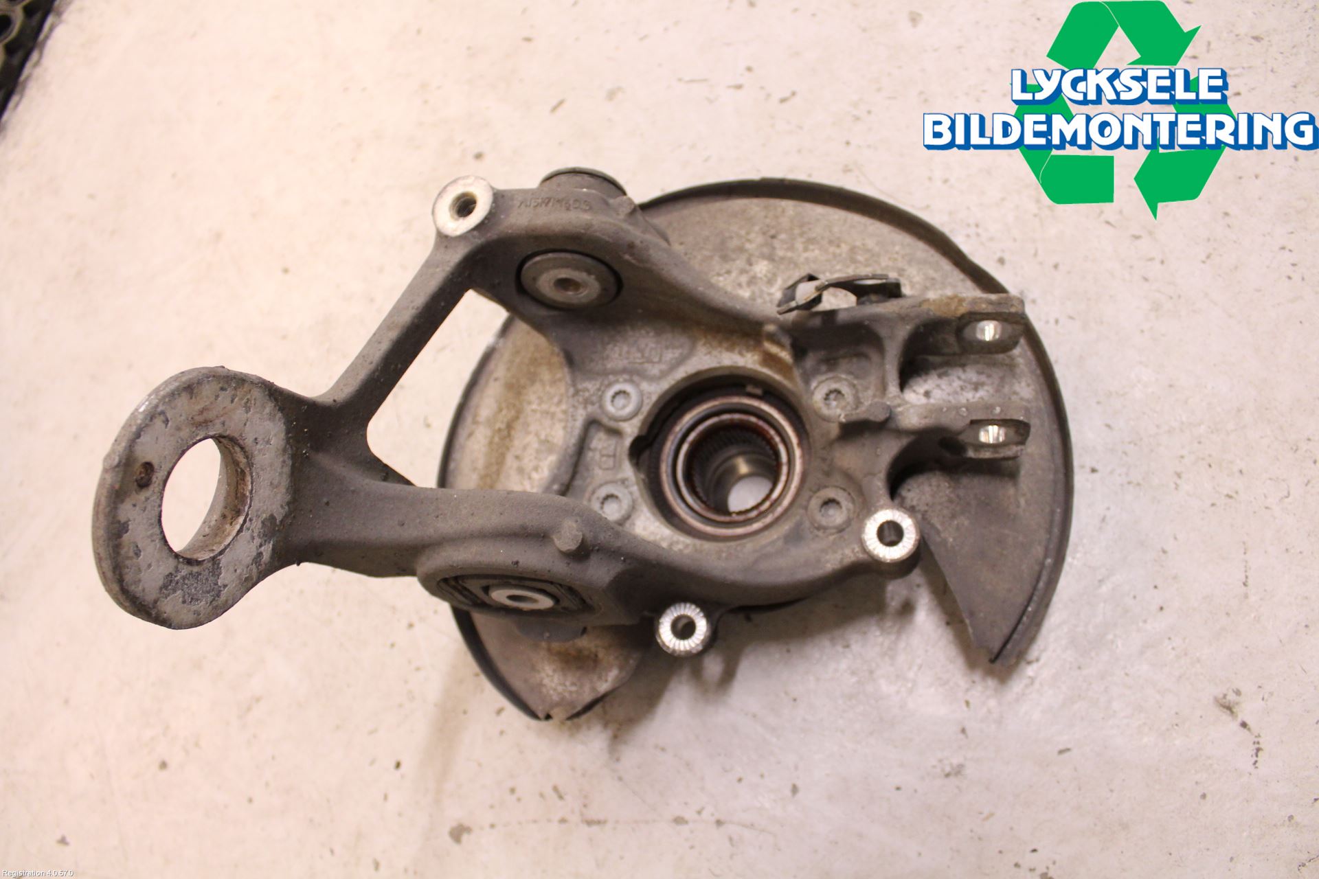 Audi A5 07-16 Hjullagerhus Bak Hö