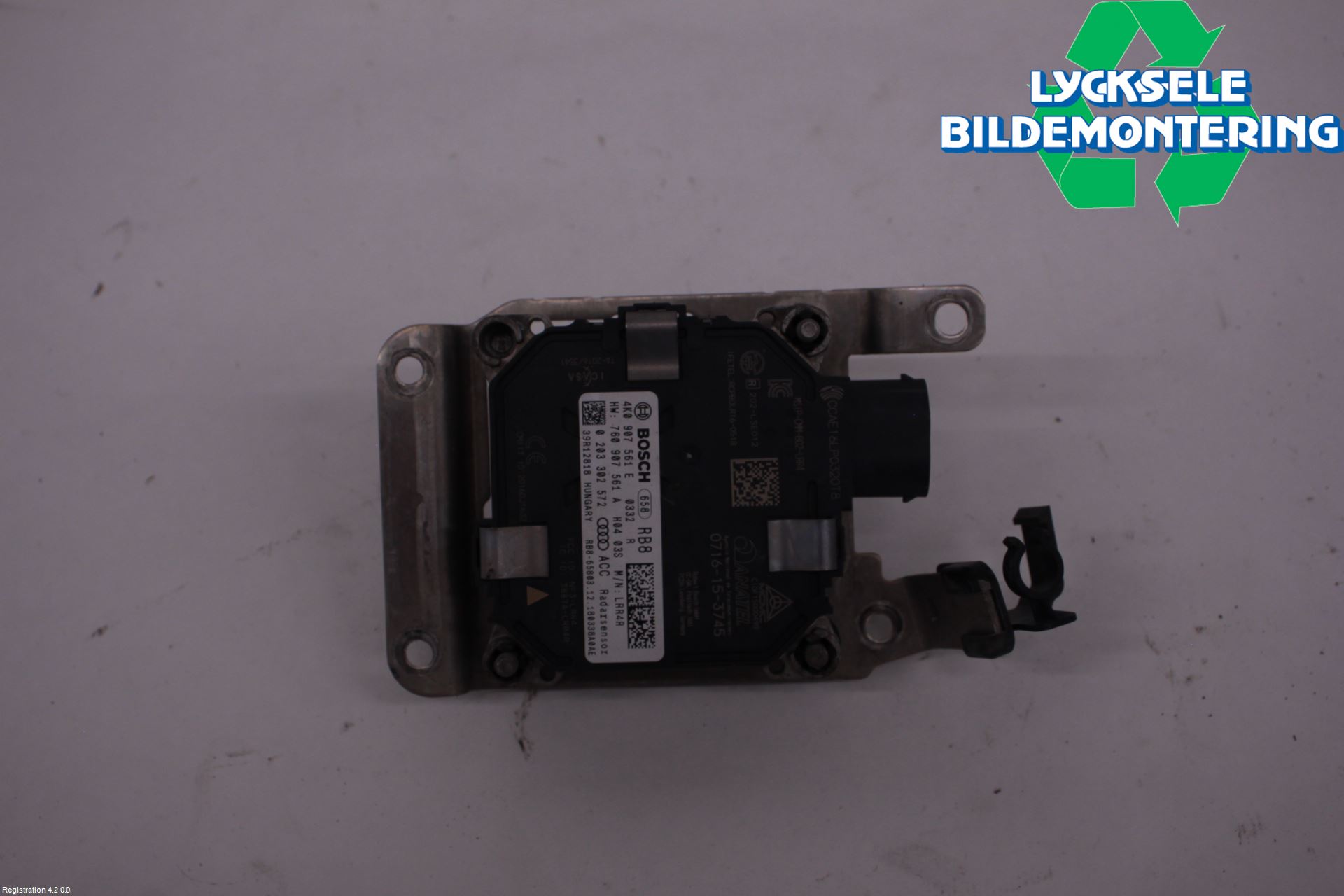 Audi A6 F2/C8 19- Sensor Adaptiv Farthållare