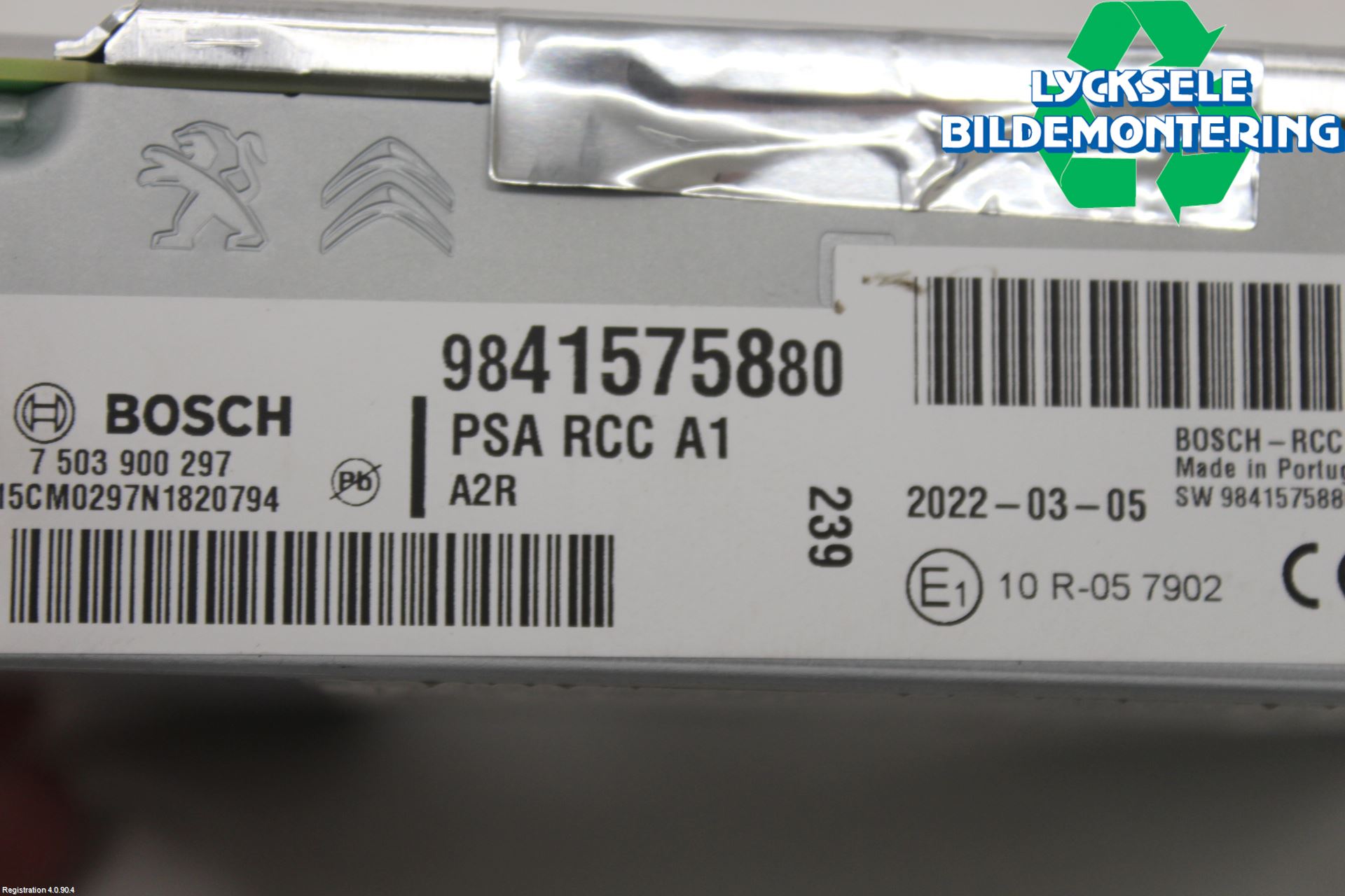 Citroen COTROEN C3 17-24 Radio