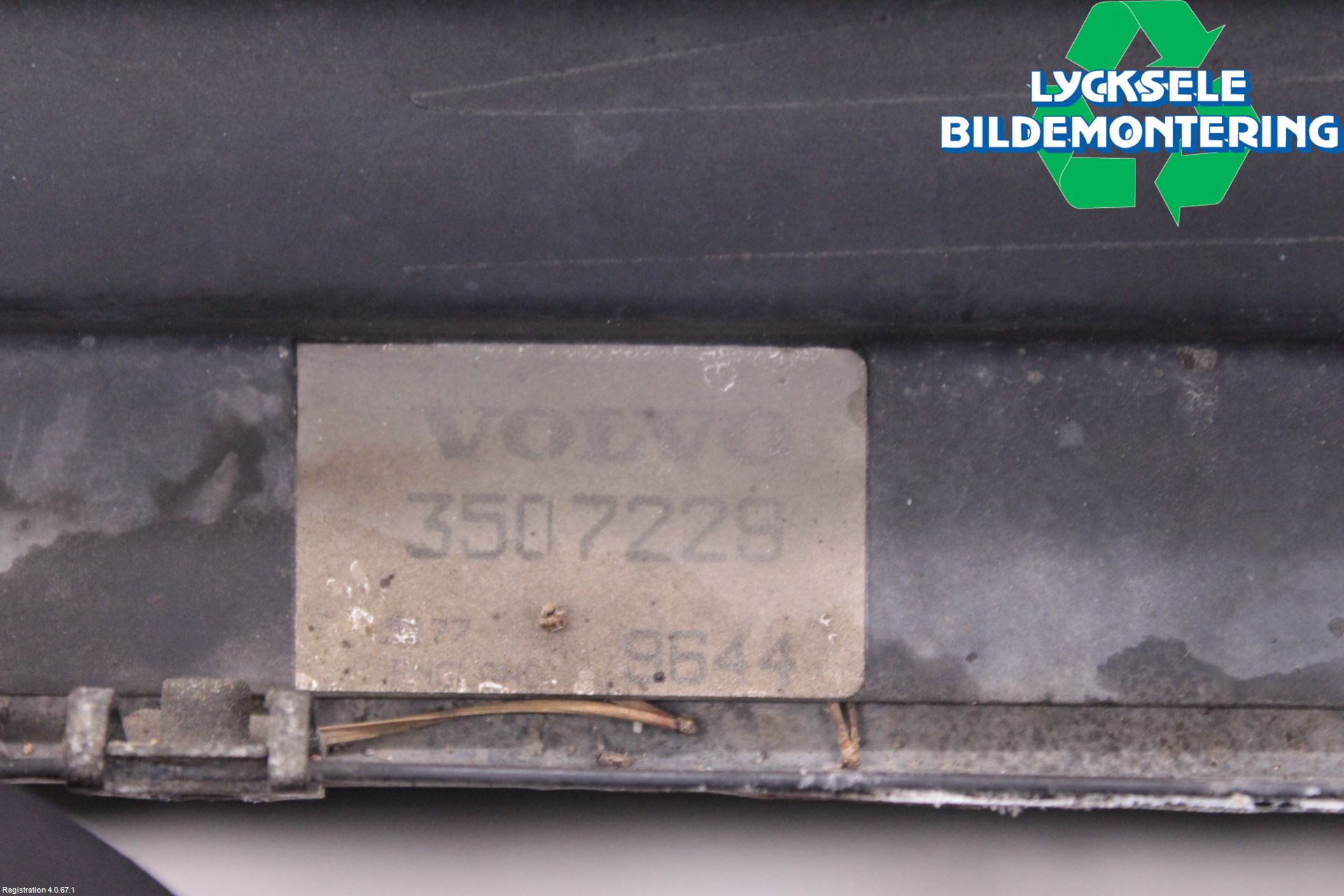 Volvo 940 91-98 Laddluft-Intercooler Kyl