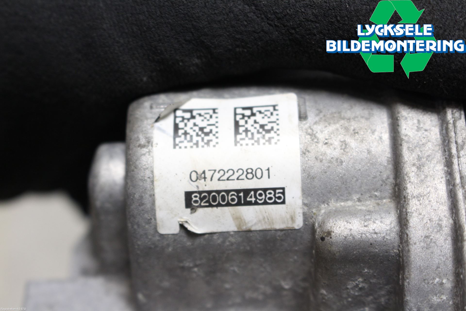 Dacia DUSTER 10-17 Injspjällhus