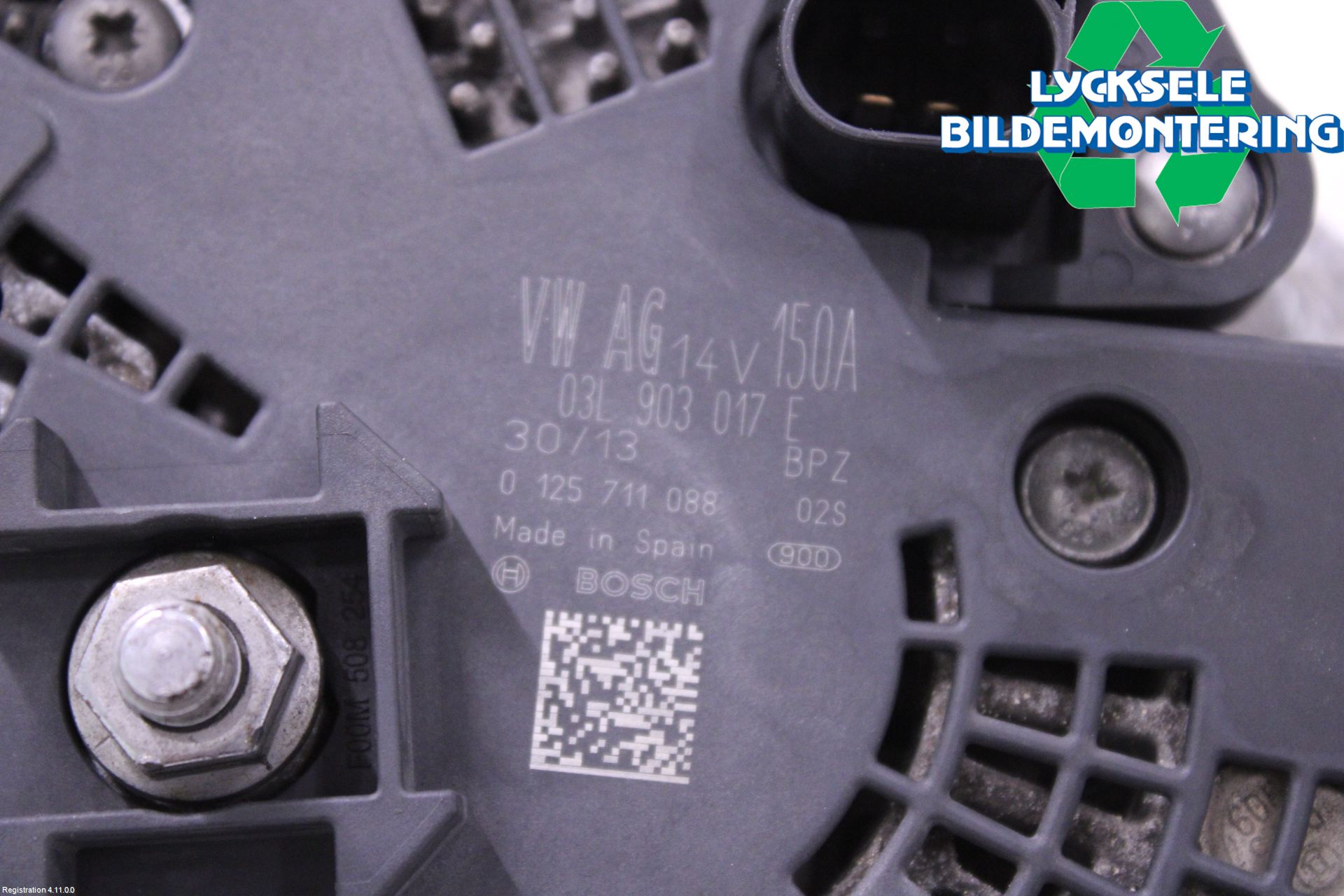 Audi A4 12-15 Generator