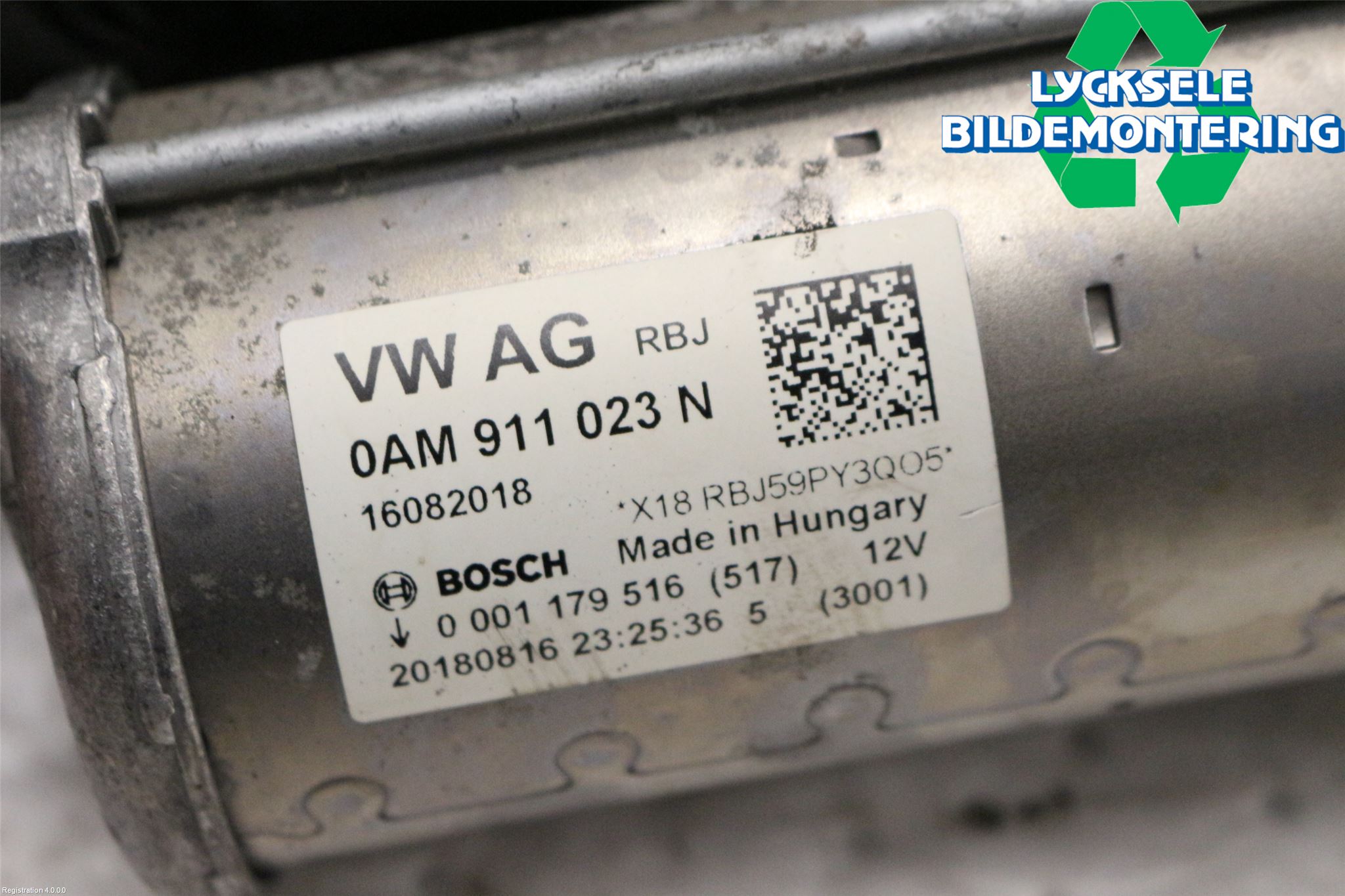 Audi A1 19- Startmotor