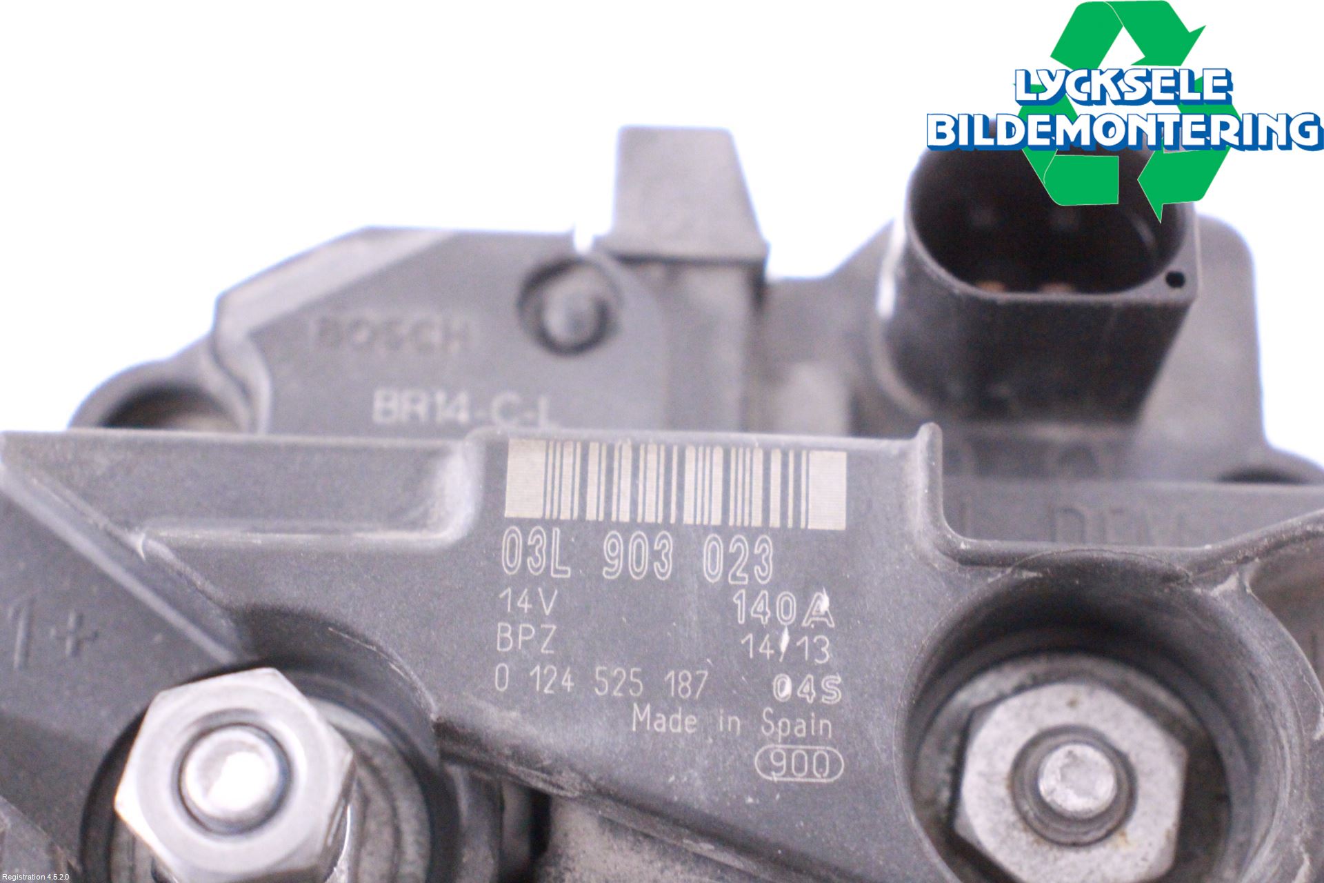 Volkswagen VW TIGUAN 07-16 Generator