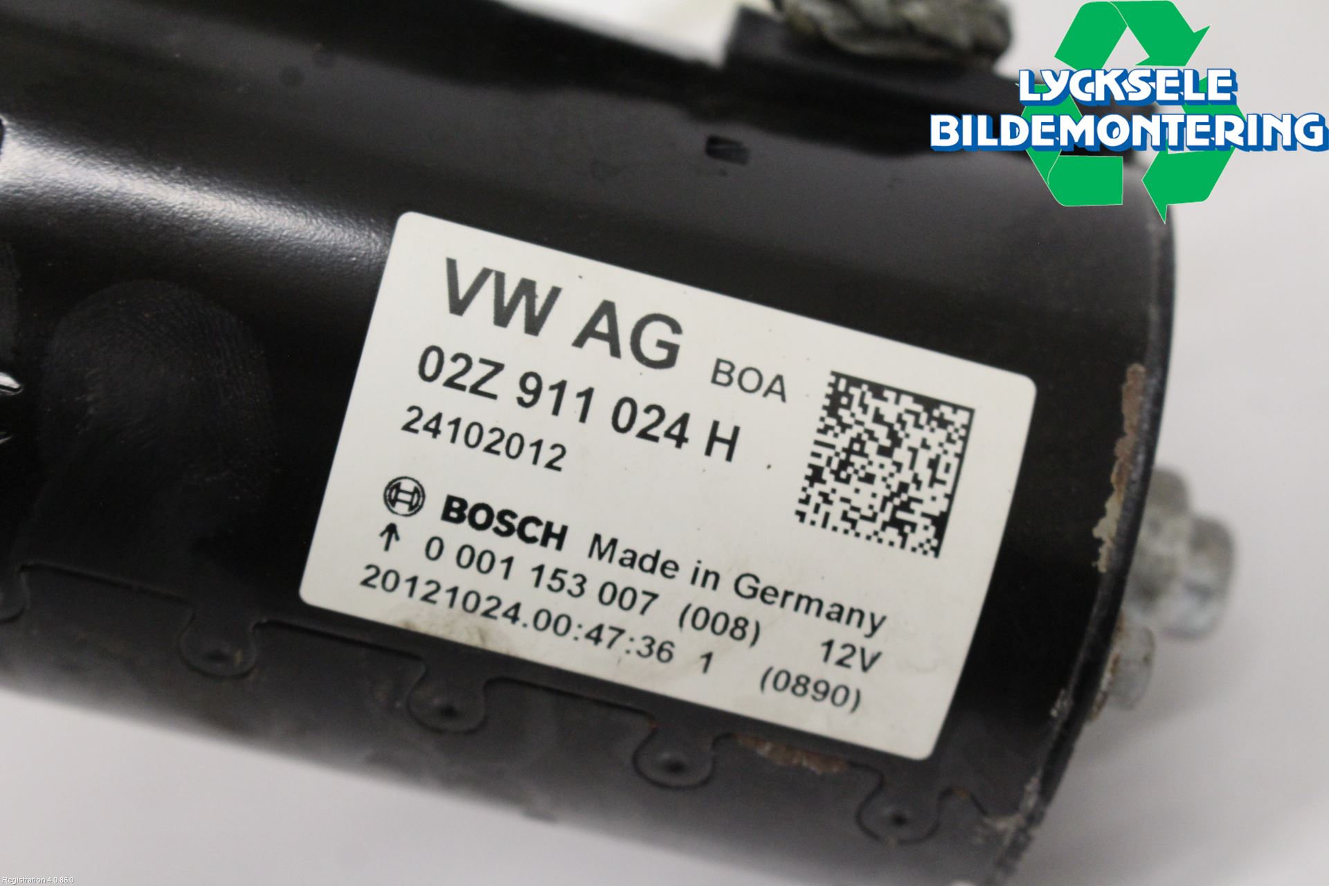 Skoda YETI Startmotor Diesel