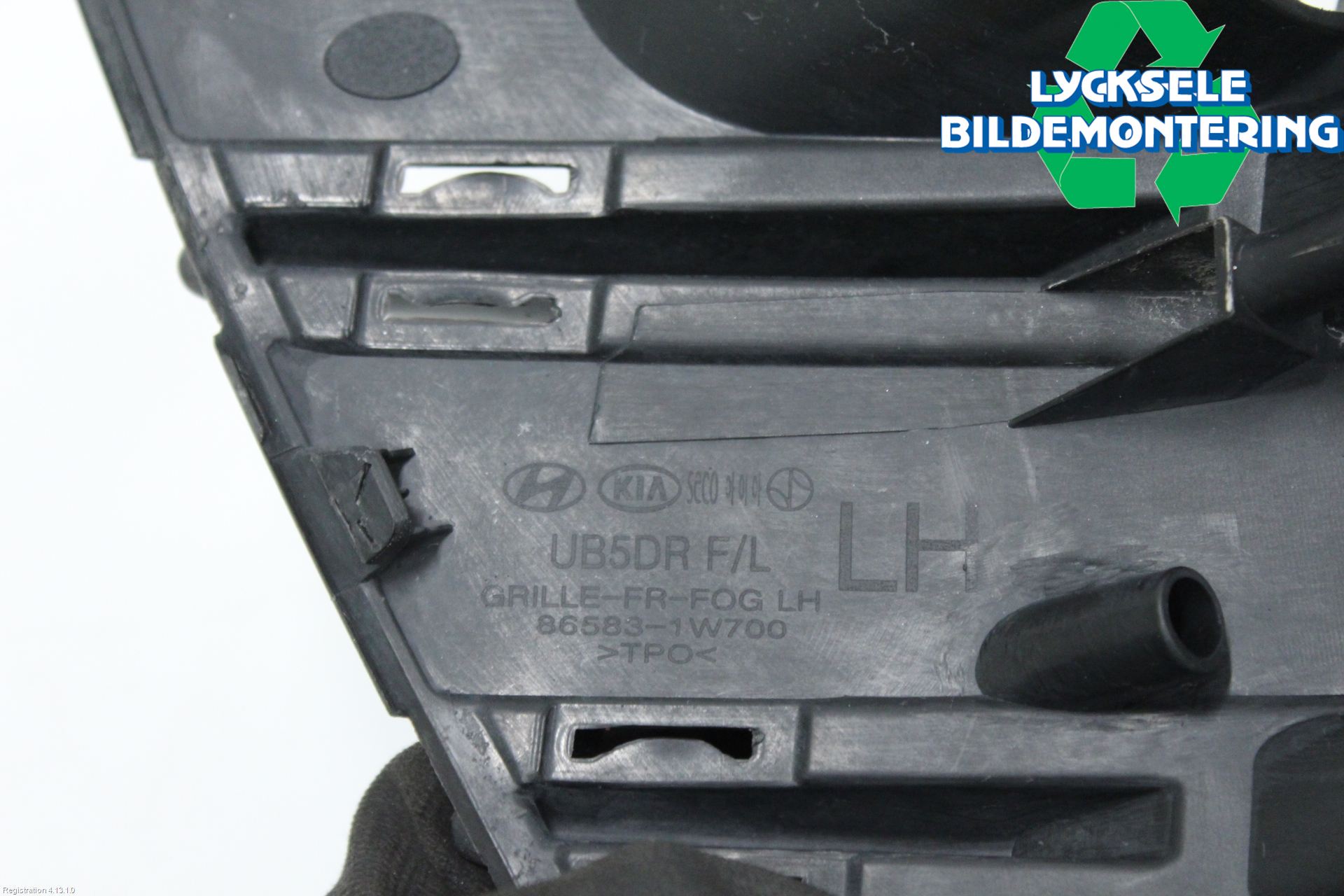 Kia RIO 12-16 Dimljussarg Fram